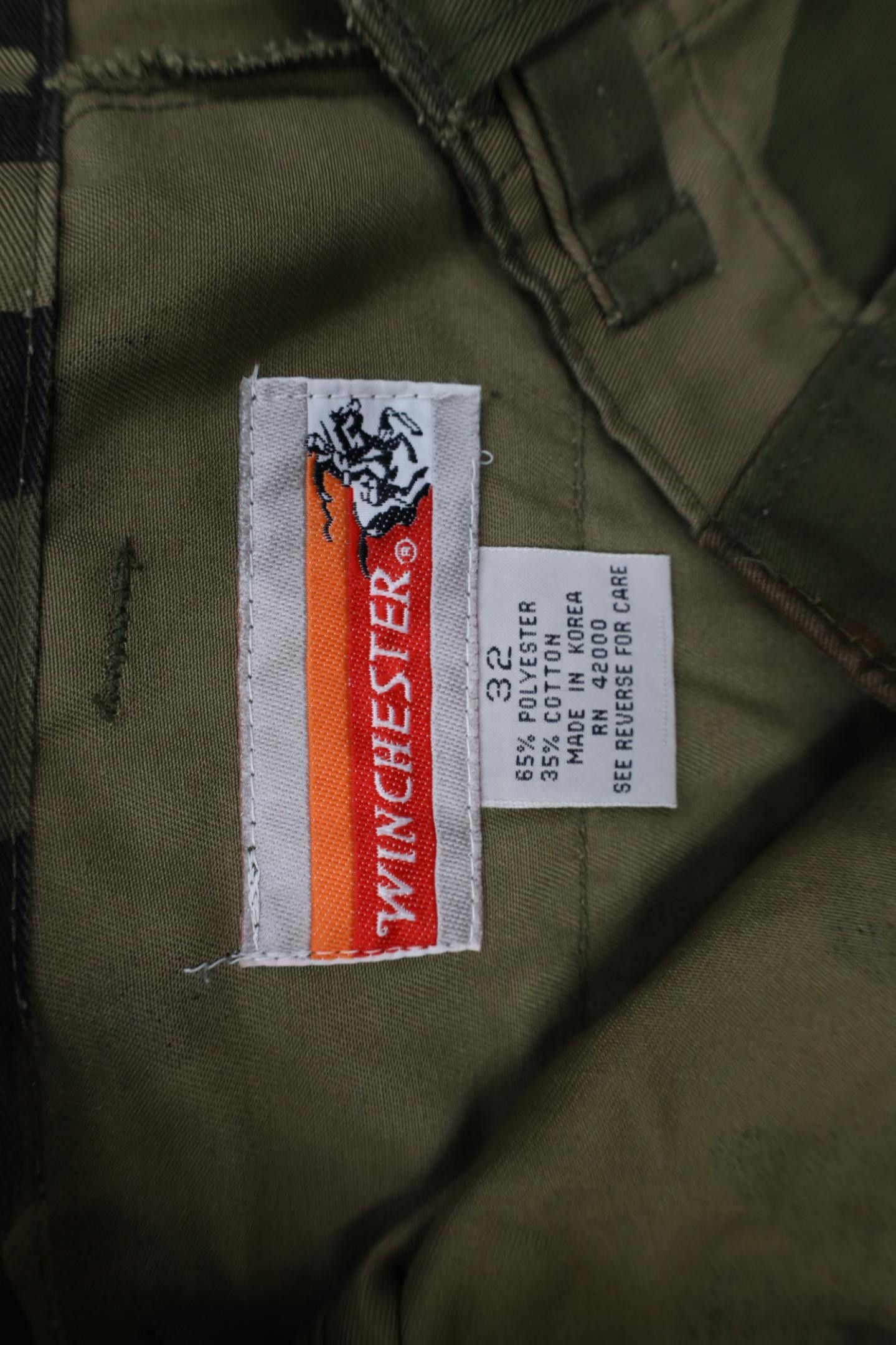 Vintage Vintage 90s Streetwear Double Knee Camouflage Cargo Pants Size US 32 / EU 48 - 8 Thumbnail