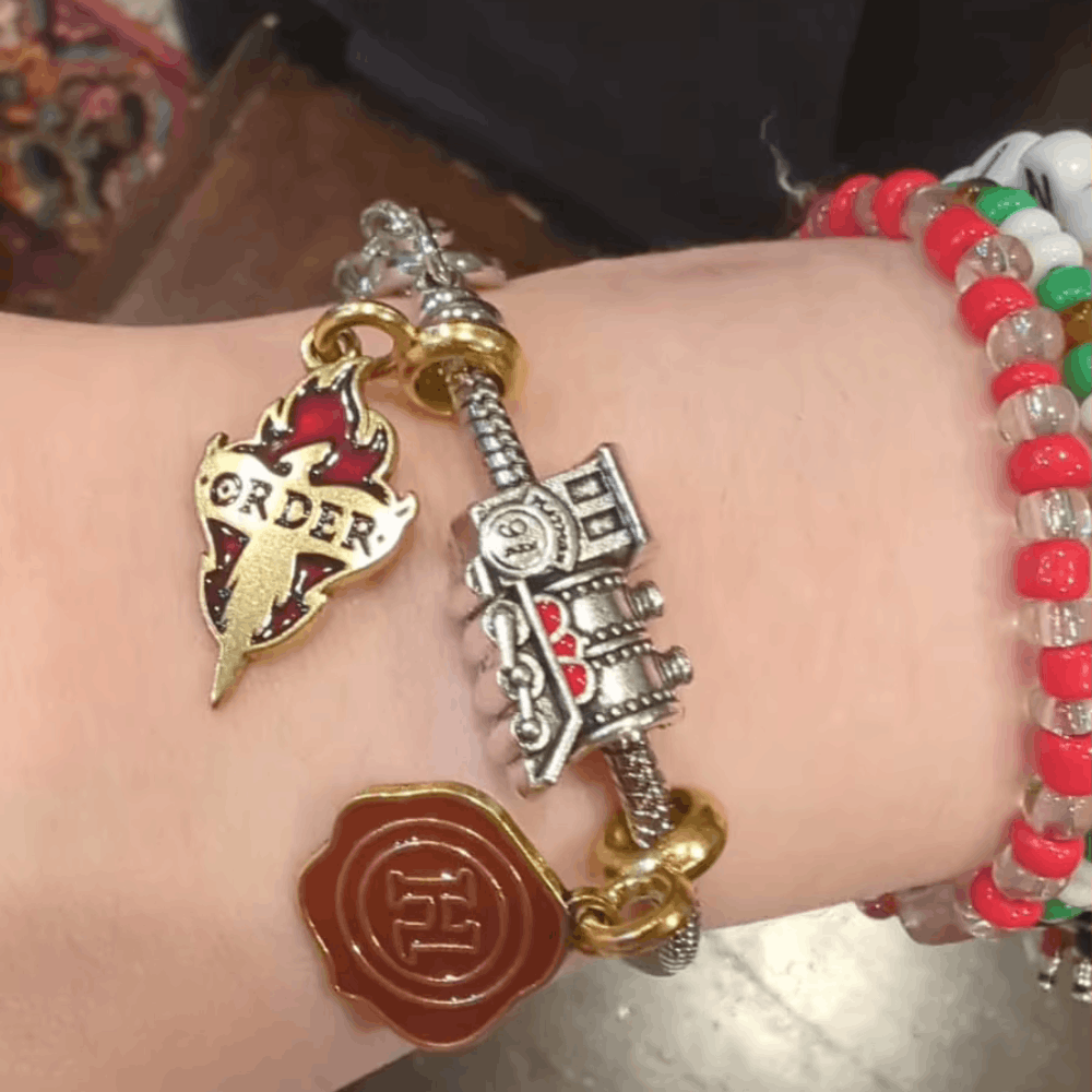 Carhartt Charms Bracelet Hogwarts Academy of Magic Slytherin Beads Size ONE SIZE - 2 Thumbnail