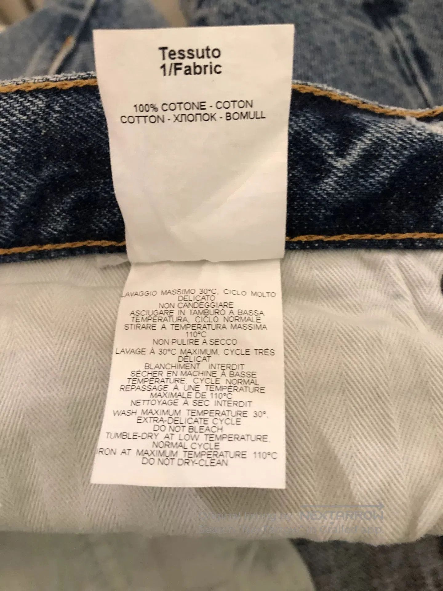 Fortela FORTELA Light Blue Washed Distressed Jeans. Size US 29 - 7 Thumbnail