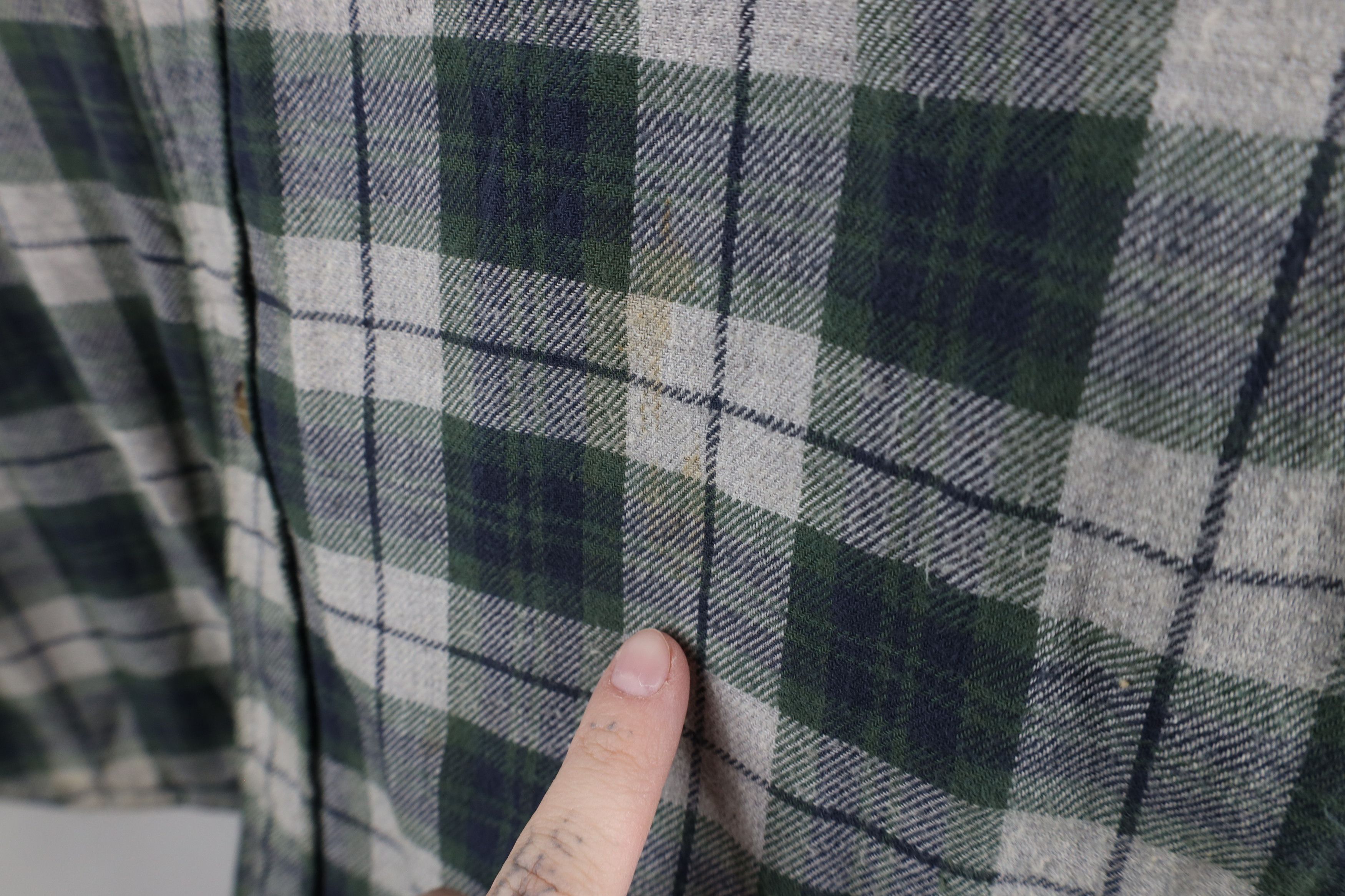 Vintage Vintage 90s Streetwear Flannel Shirt Jacket Jac Shirt Size US L / EU 52-54 / 3 - 5 Thumbnail