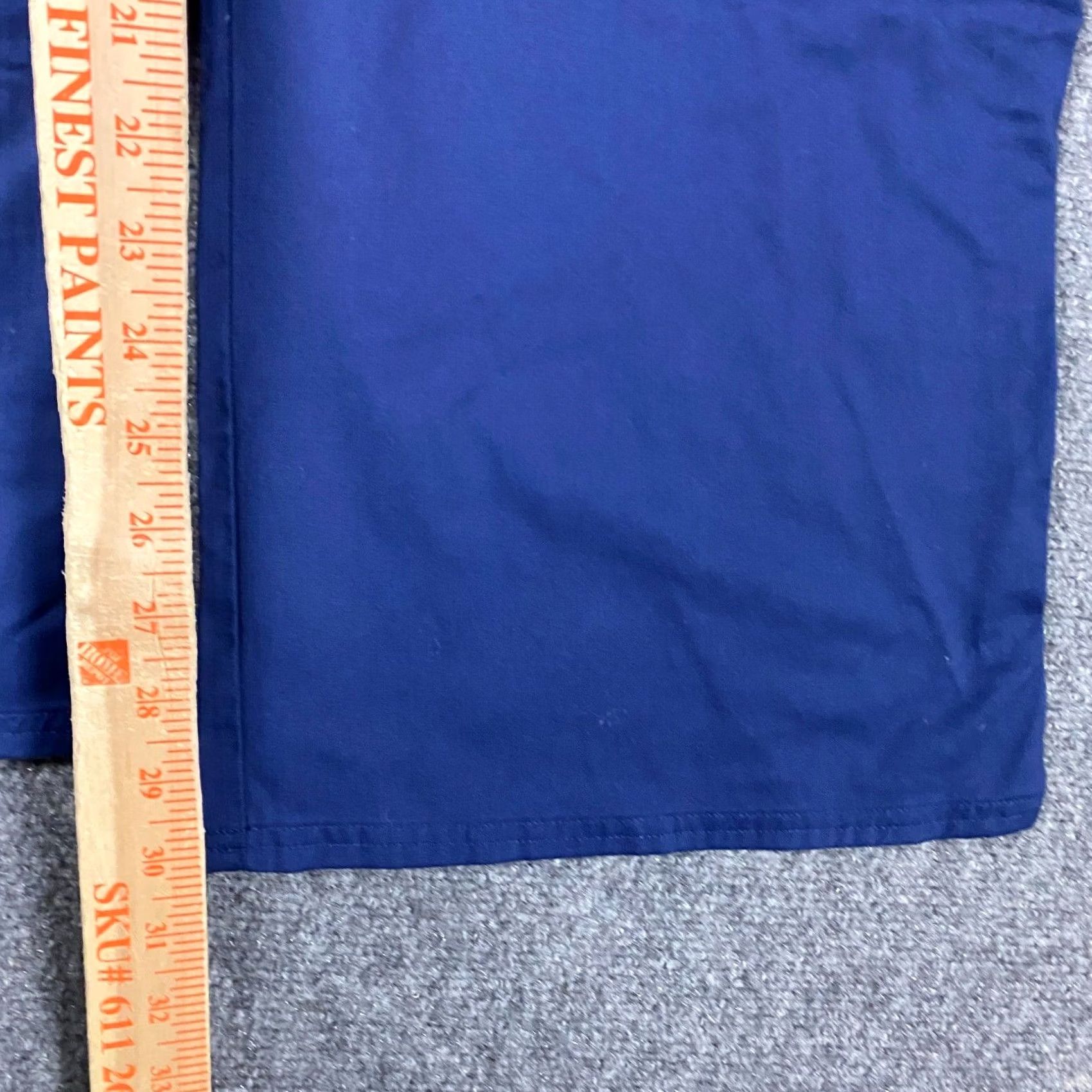 Cherokee VINTAGE Cherokee Scrubs Bottoms Men's XL Cotton Blend Adults Workwear Blue Solid 2520s-? Size US 36 / EU 52 - 5 Thumbnail