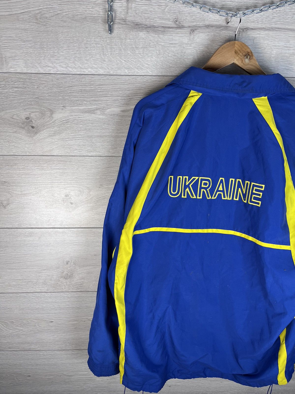 Vintage Vintage Mens Tracksuit Jacket Ukraine 🇺🇦 size Xxxl sport Size US XXL / EU 58 / 5 - 14 Thumbnail
