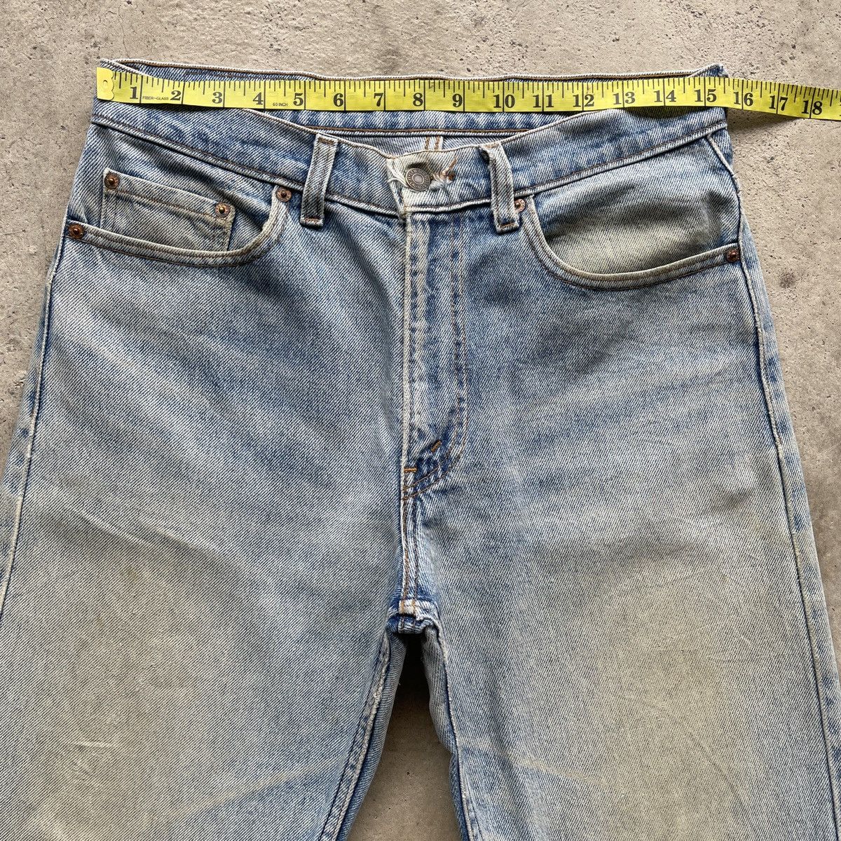 Levi's Vintage Clothing 90s Vintage Levis Rusty Faded Made In USA Jeans Denim Pants Size US 31 - 5 Thumbnail
