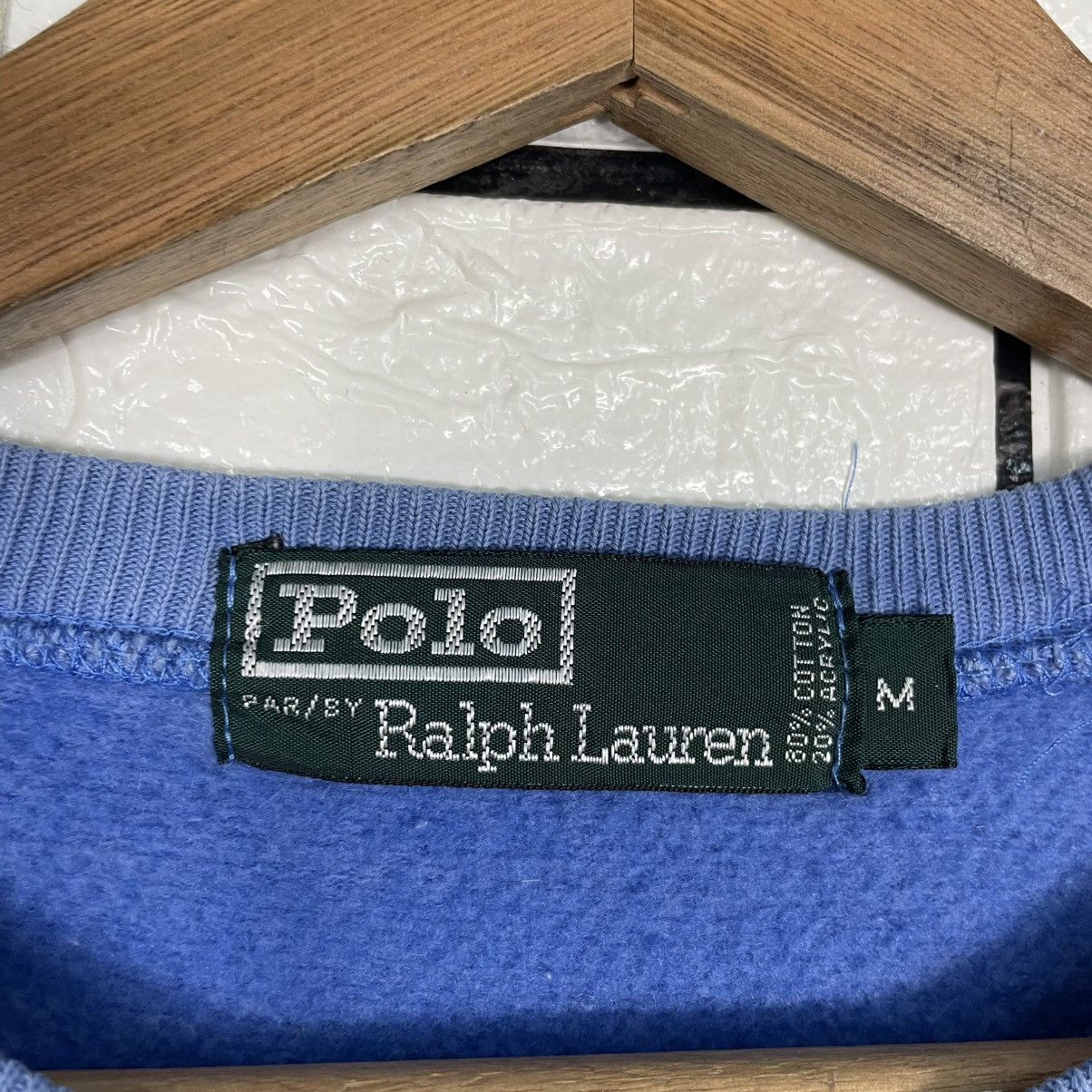Polo Ralph Lauren Vintage Polo Ralph Lauren Blue Sweatshirt Size US S / EU 44-46 / 1 - 10 Thumbnail