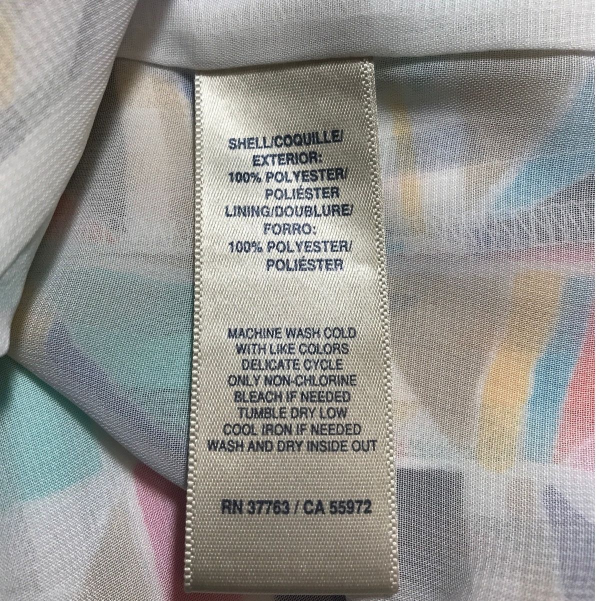Other Rafaella High Neck Geometric Sleeveless Lined Blouse L Size L / US 10 / IT 46 - 4 Thumbnail