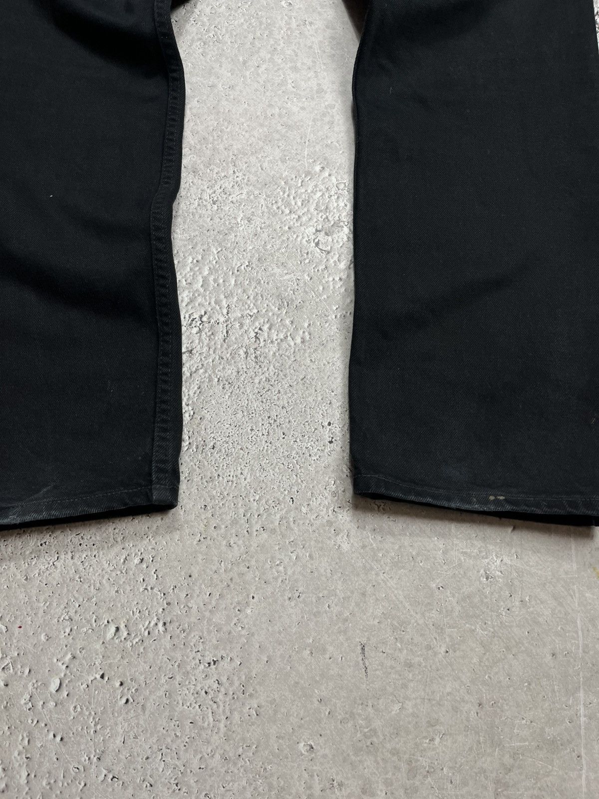 Levi's Levi’s 522 Black Jeans W32 L34 Straight Fit Made in Poland Size US 32 / EU 48 - 5 Thumbnail