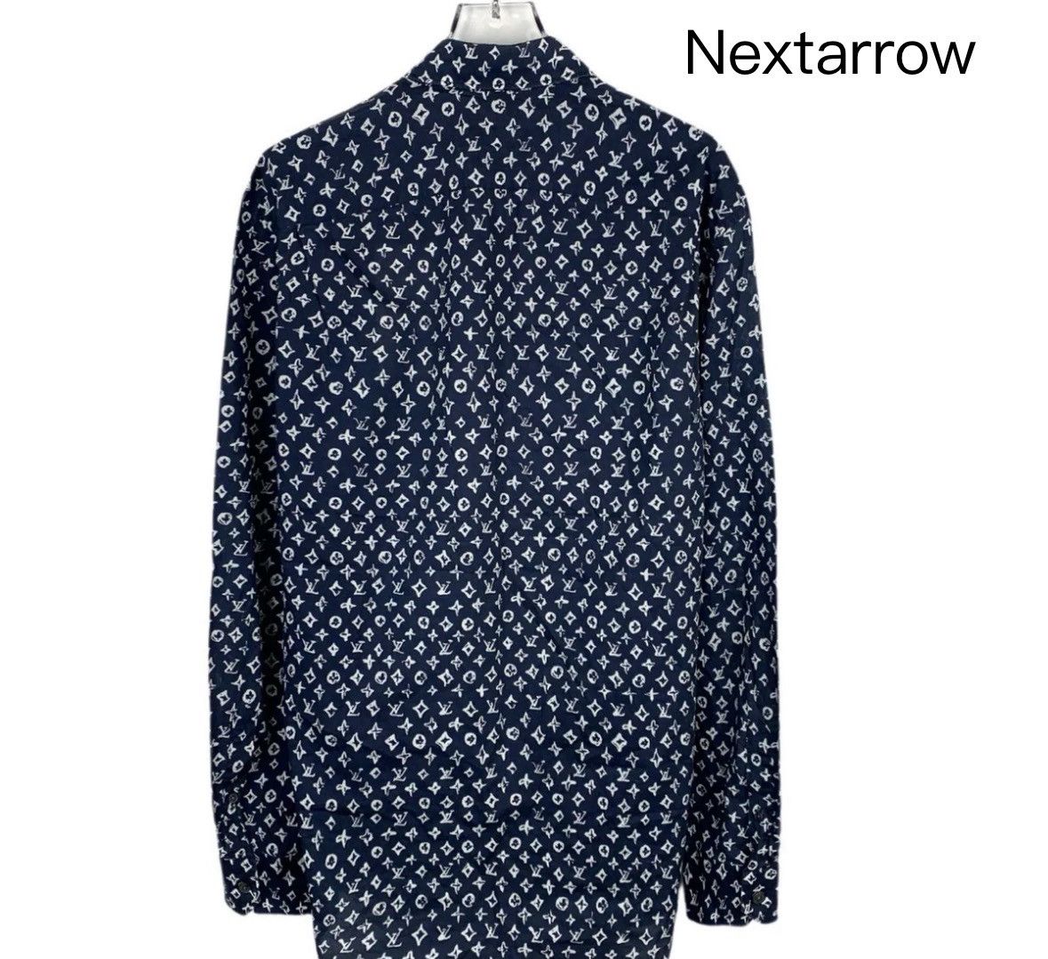 Louis Vuitton Louis Vuitton LV logo with floral cotton long sleeved shirt Size US M / EU 48-50 / 2 - 2 Thumbnail
