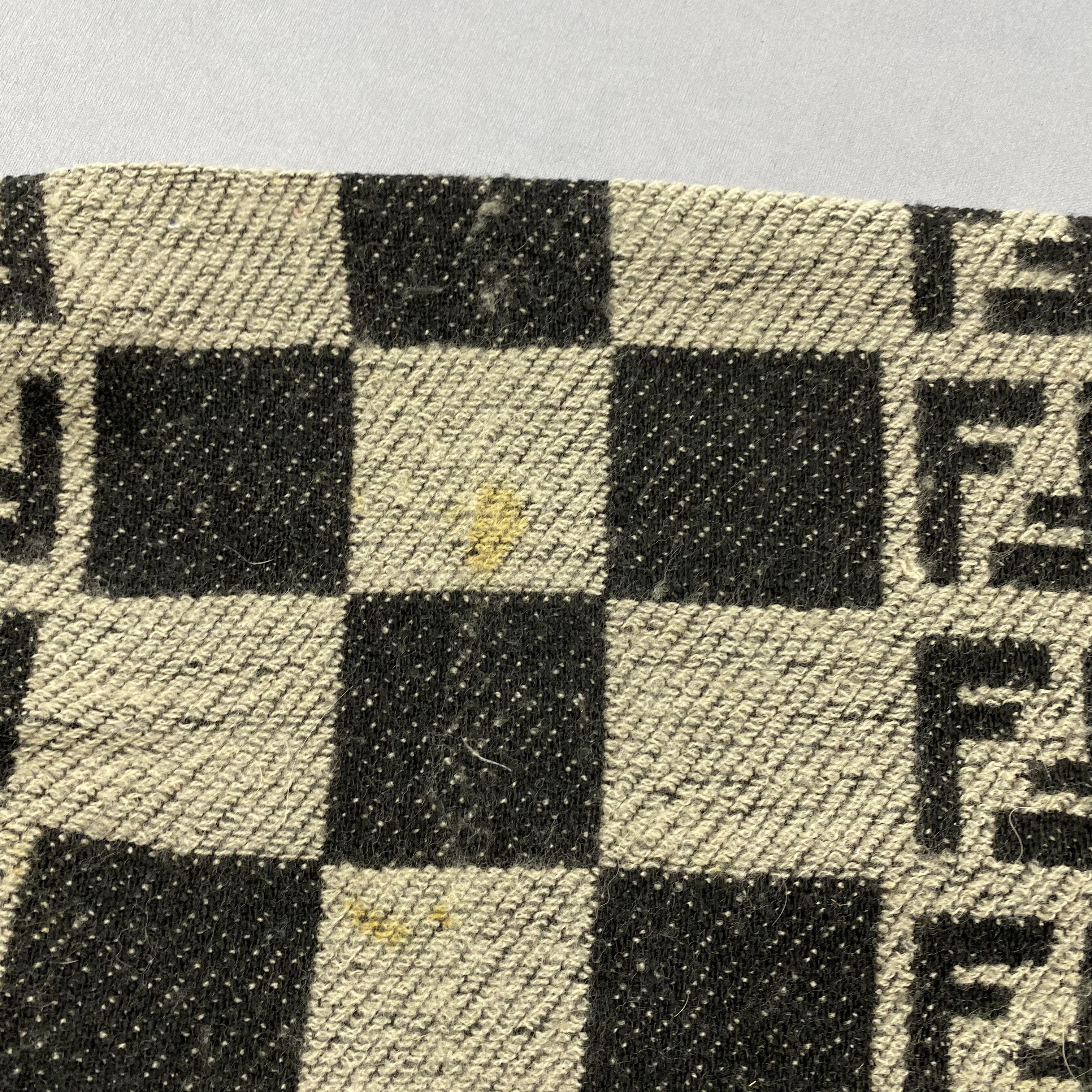 Fendi Vintage Fendi Scarf Muffler FF Monogram Wool Scarves Size ONE SIZE - 5 Thumbnail