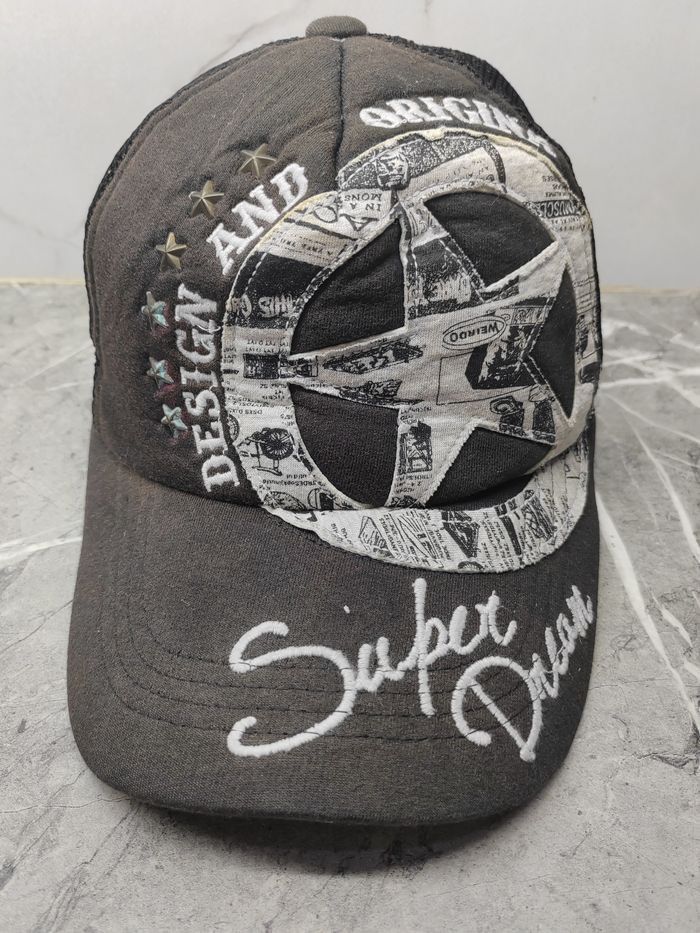 Japanese Brand Vintage Super Dream Star Cap Hat Size ONE SIZE - 2 Thumbnail