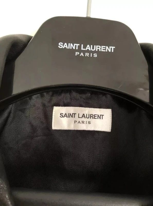 Saint Laurent Paris Saint Laurent L17 Hedi Era Leather Jacket Size US M / EU 48-50 / 2 - 7 Thumbnail