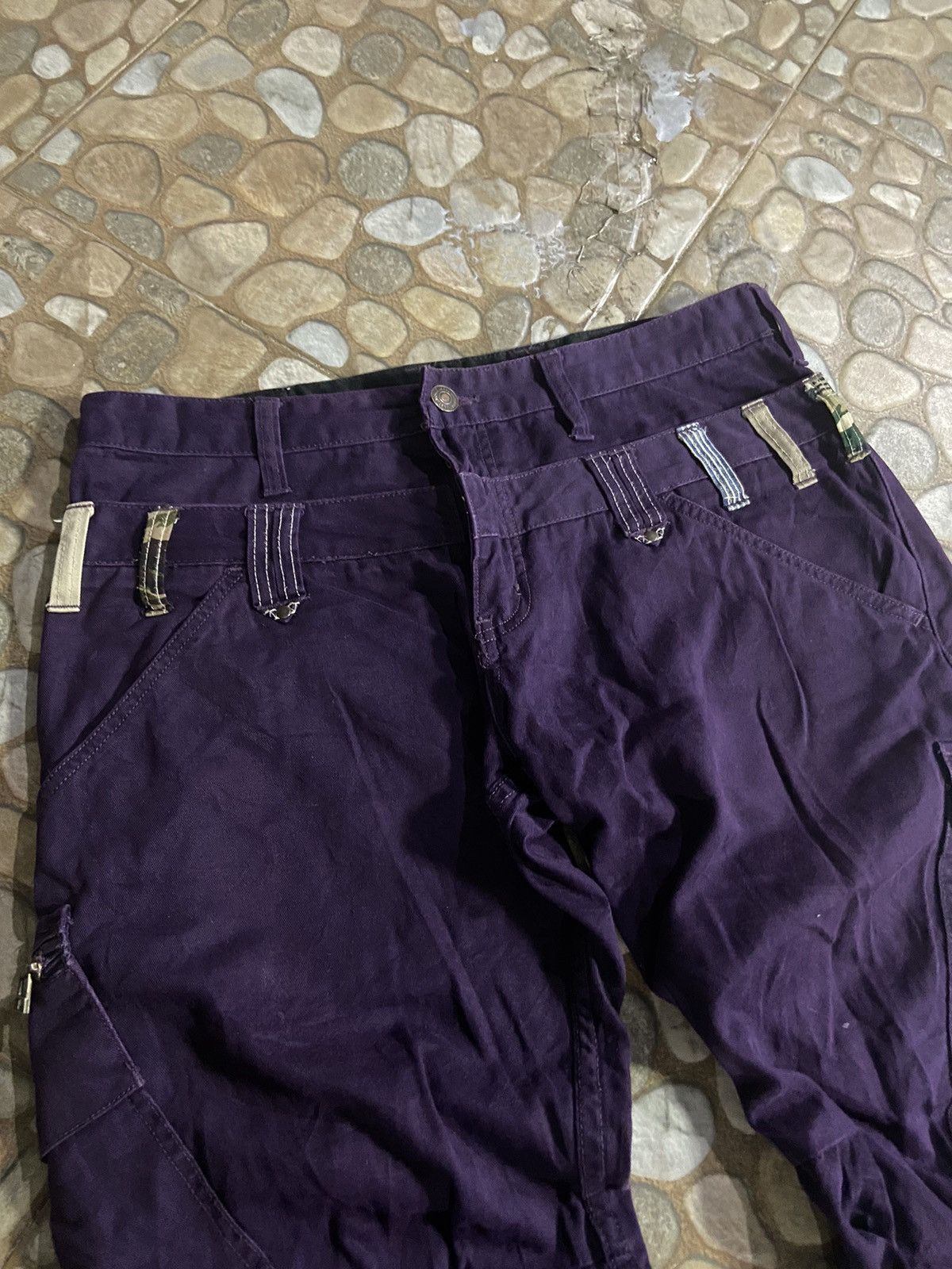 Hysteric Glamour Vtg dominate cargo doubel waist pants Size US 32 / EU 48 - 3 Thumbnail
