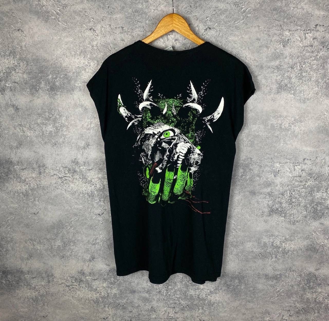 Band Tees × Vintage Dying Fetus Tank Top Men's Size 2XL Black Sleeveless Size US XXL / EU 58 / 5 - 4 Thumbnail
