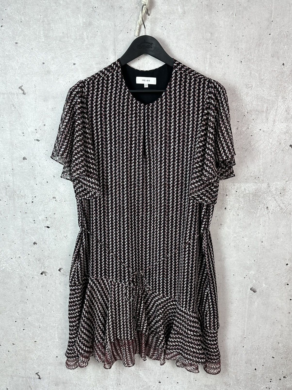 Reiss Reiss Anna Short Sleeve Multicolor Midi Length Dress Size XL / US 12-14 / IT 48-50 - 1 Thumbnail