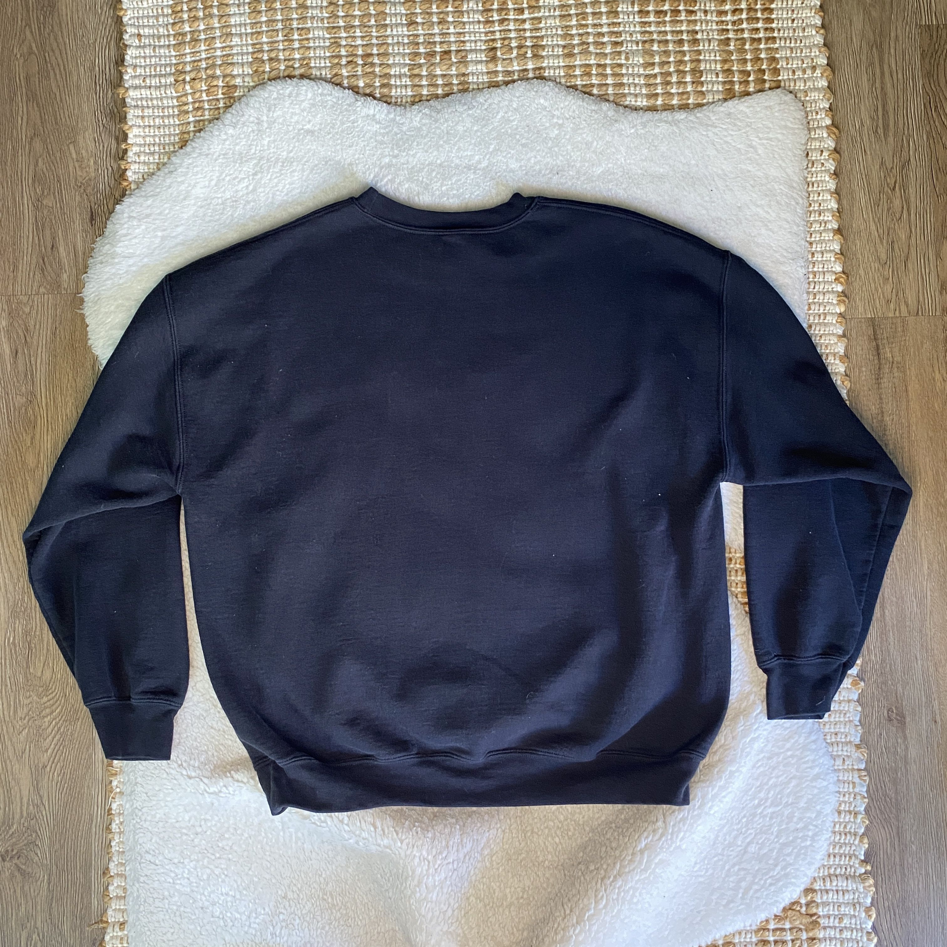 Other Embroidered Spooky Season Black Crewneck Sweatshirt Size XL / US 12-14 / IT 48-50 - 4 Thumbnail