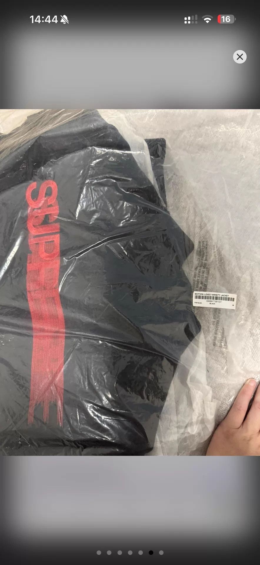 Supreme Supreme Phantom Motion Logo Varsity Jacket Black M Size US M / EU 48-50 / 2 - 4 Thumbnail
