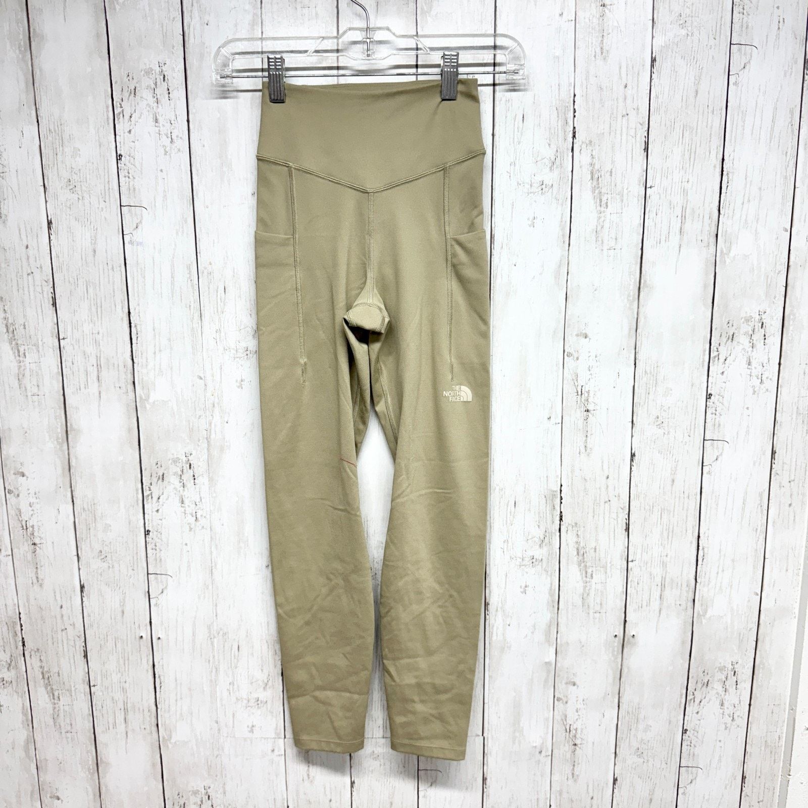 The North Face The North Face XS Tan Midiline High Rise 7/8 Ankle Leggings Size 24" / US 00 / IT 34 - 1 Thumbnail