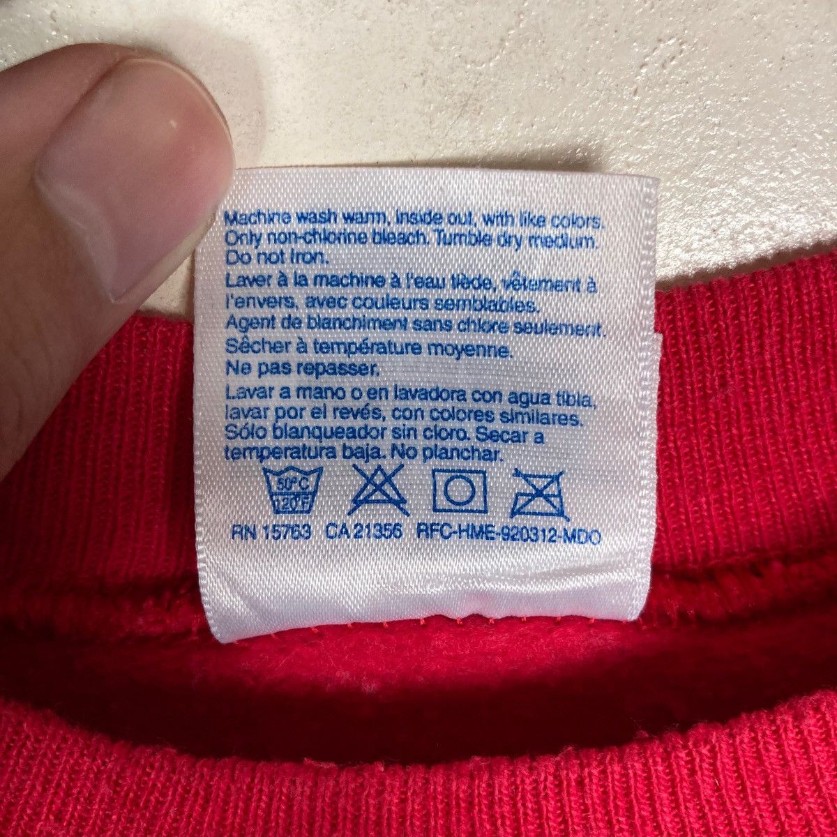Hanes Vintage Hanes Burnett Bulldogs Pullover Jumper Sweatshirt Size US XL / EU 56 / 4 - 10 Thumbnail