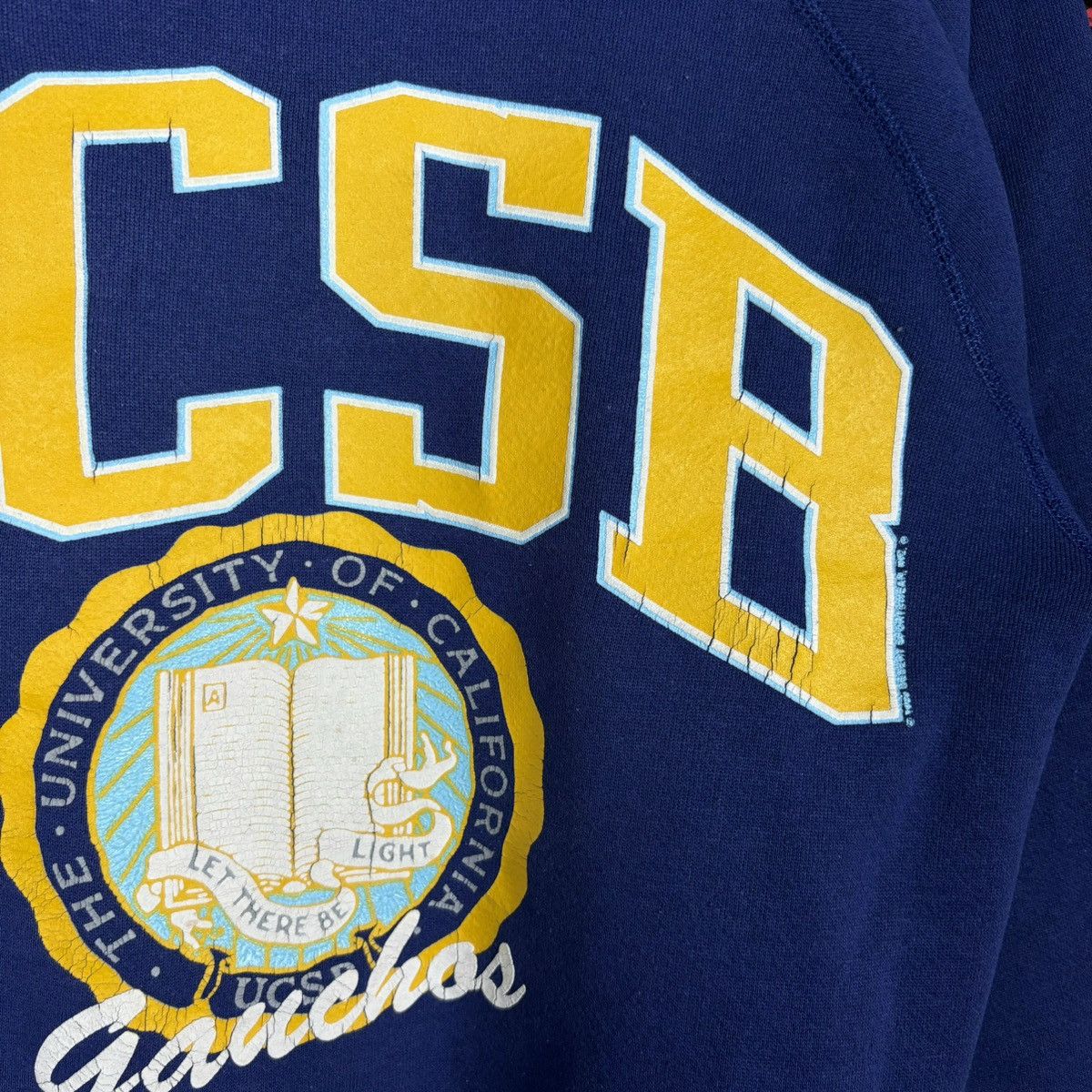 Vintage Vintage UCSD University of California sweatshirt 90s Size US L / EU 52-54 / 3 - 2 Thumbnail