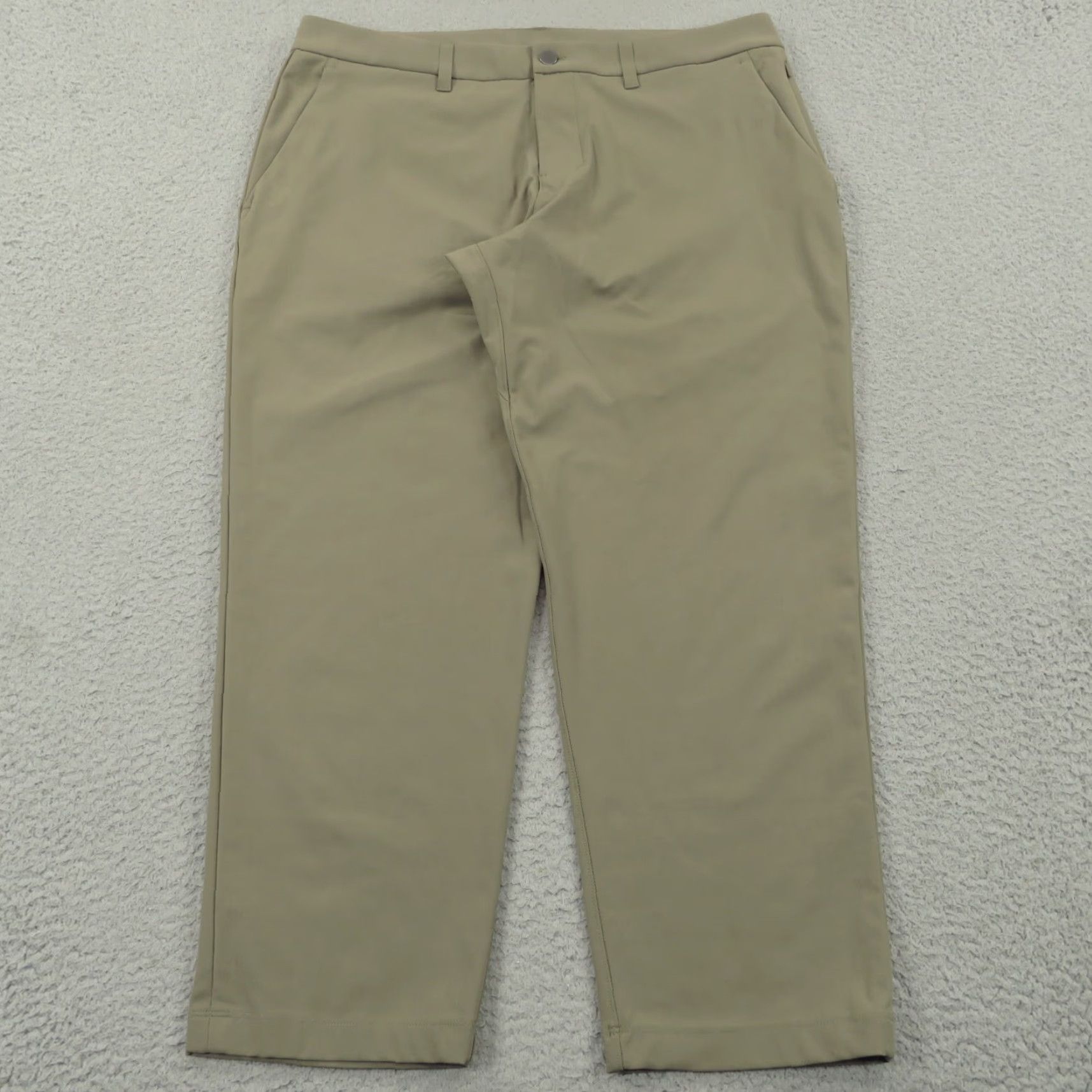 Lululemon Lululemon Pants Mens 36x28 ABC Trouser Nomad Khaki Classic Golf Commission 2.0 - City Classic Modern Size US 36 / EU 52 - 6 Thumbnail