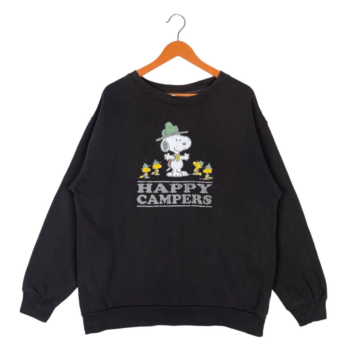 Peanuts Peanuts Snoopy Happy Campers Sweatshirt Crewneck Pullover Size US L / EU 52-54 / 3 - 1 Thumbnail