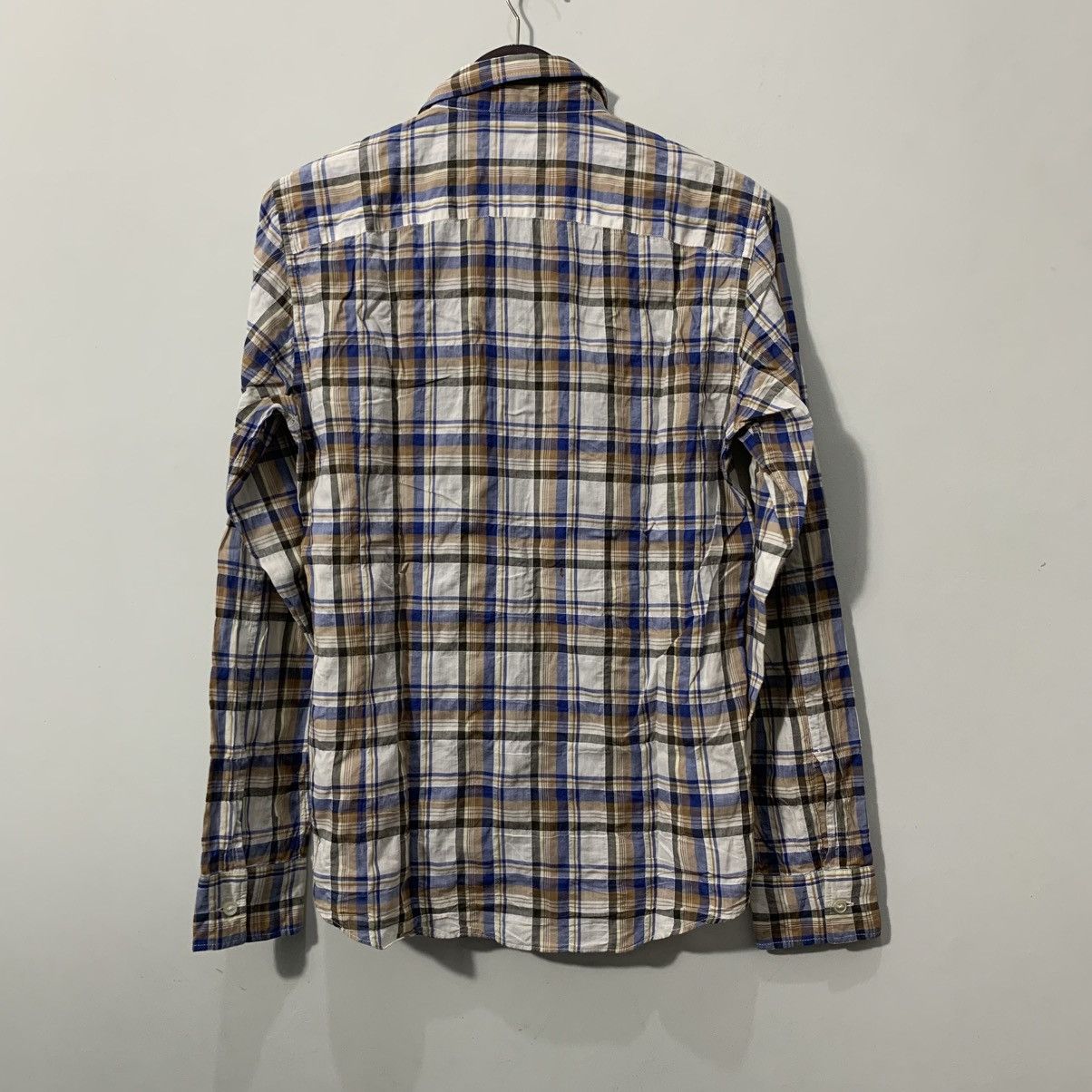 PPFM 2000s PPFM Double Layer Plaid Shirt Size US M / EU 48-50 / 2 - 4 Thumbnail