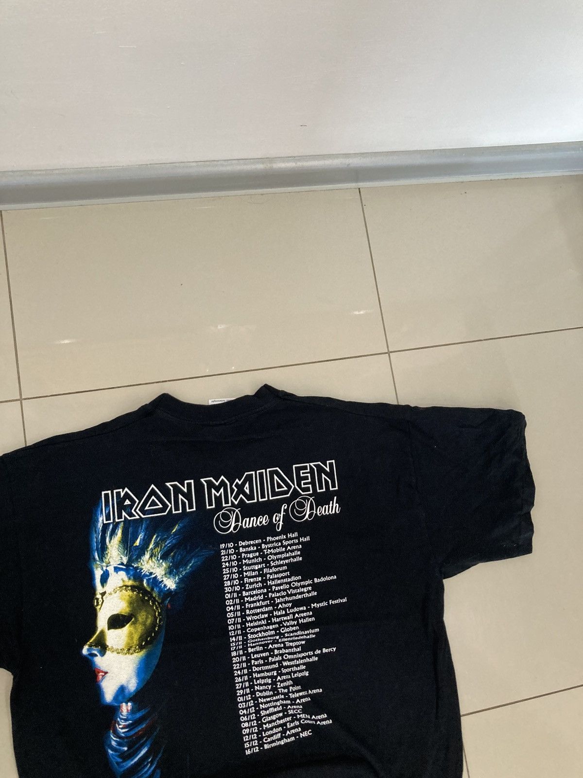 Iron Maiden Vintage 03 iron maiden dance if death tee tshirt XL y2k drip Size US XL / EU 56 / 4 - 7 Thumbnail