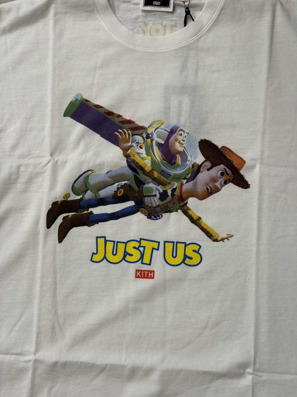Disney × Kith KITH Disney Pixar Just Us Flying Vintage Tee Toy