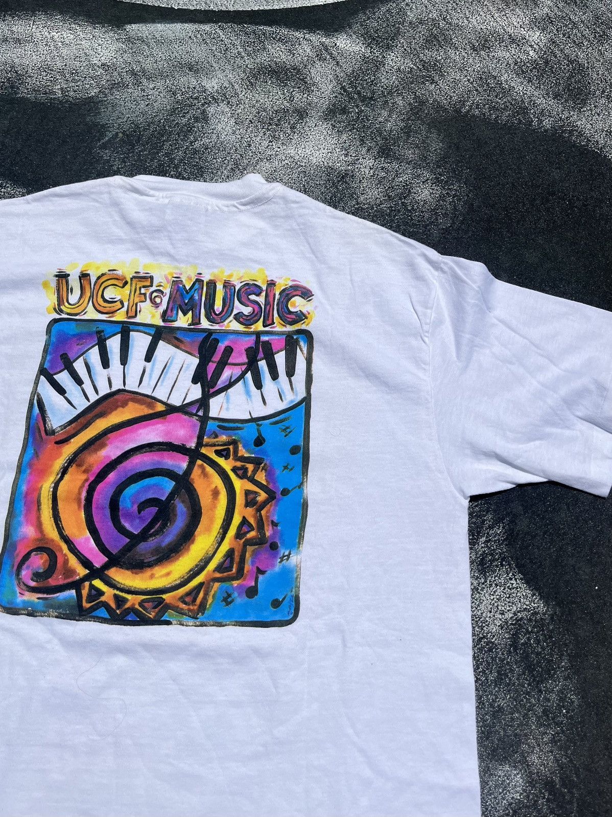 Vintage Central Florida Knights Music UCF Band Tee Shirt