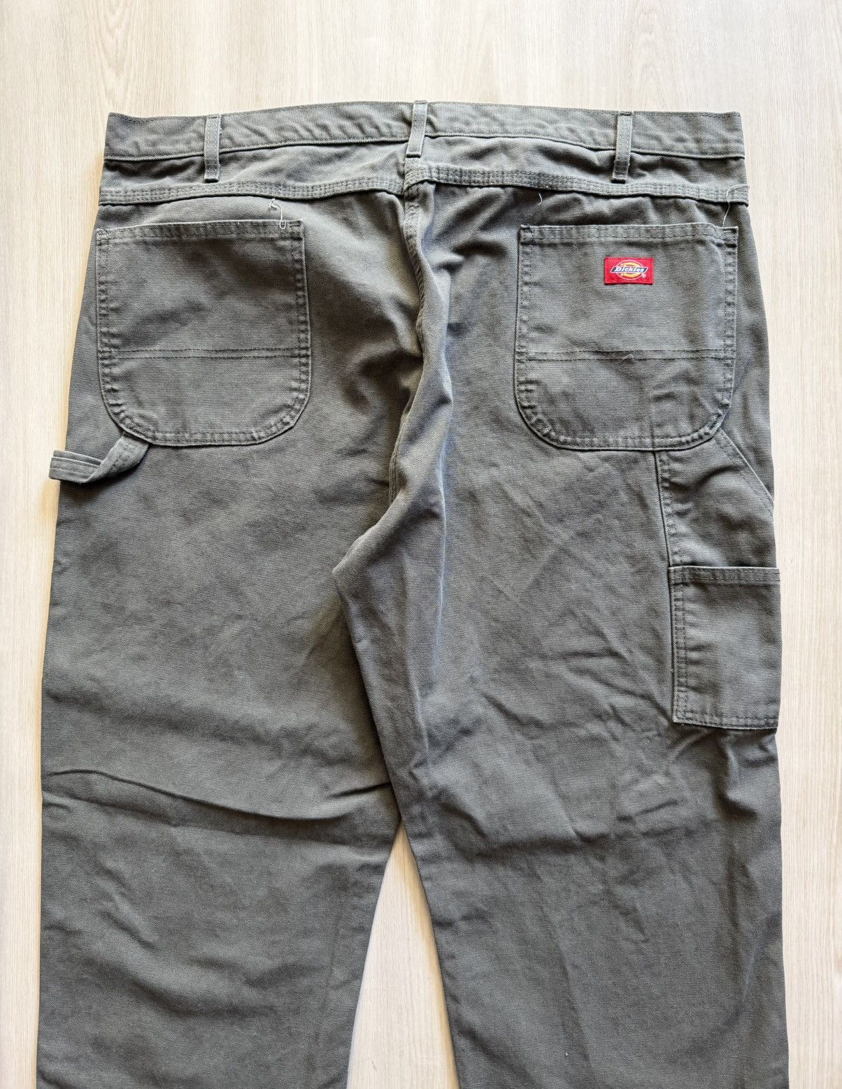 Dickies Dickies Carpenter Pants Workwear Sz 42x28.5 Green Canvas Size US 42 / EU 58 - 2 Thumbnail