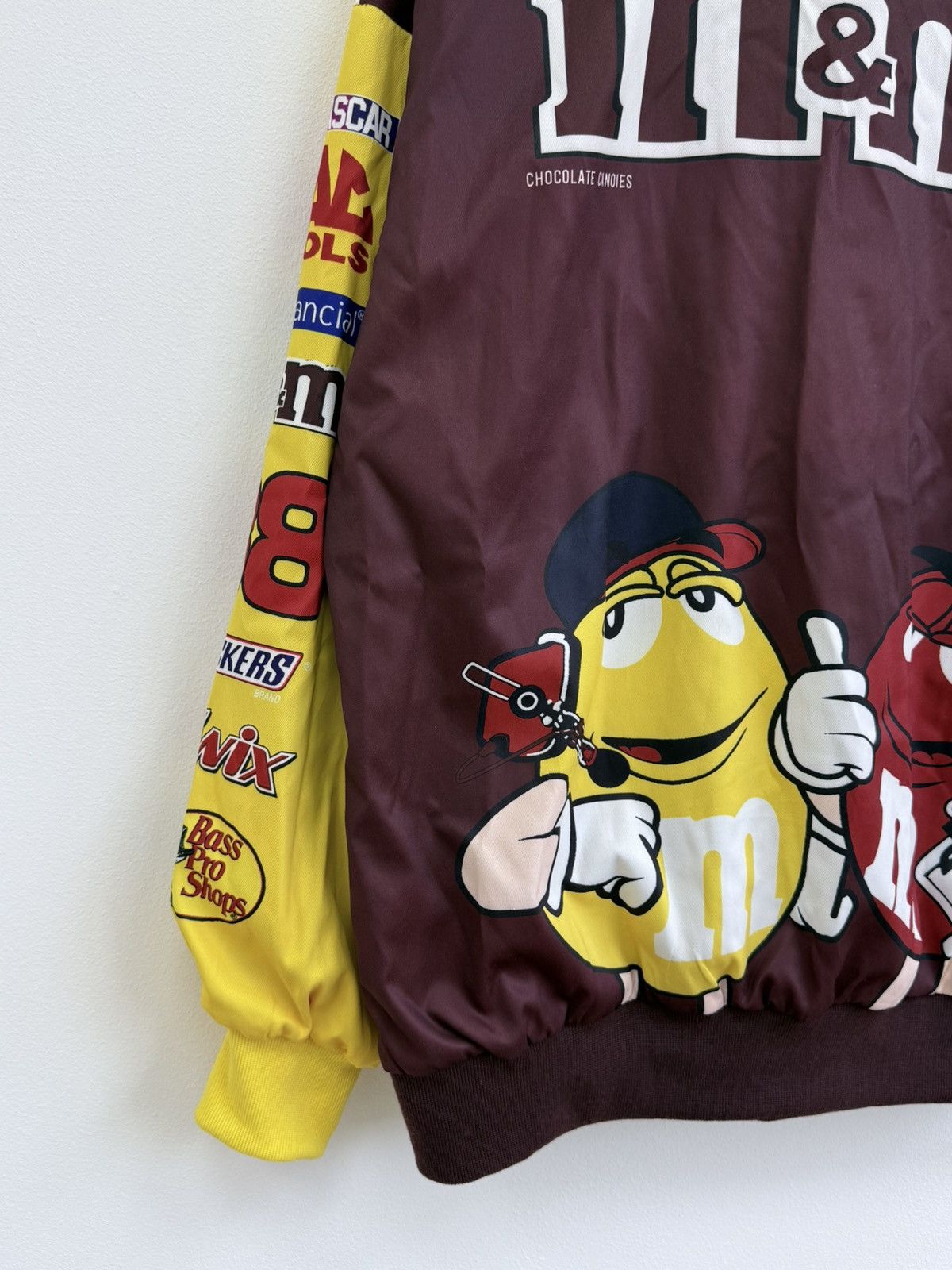 NASCAR Vintage M&Ms NASCAR Racing Jacket Y2K 90s Size US L / EU 52-54 / 3 - 7 Thumbnail