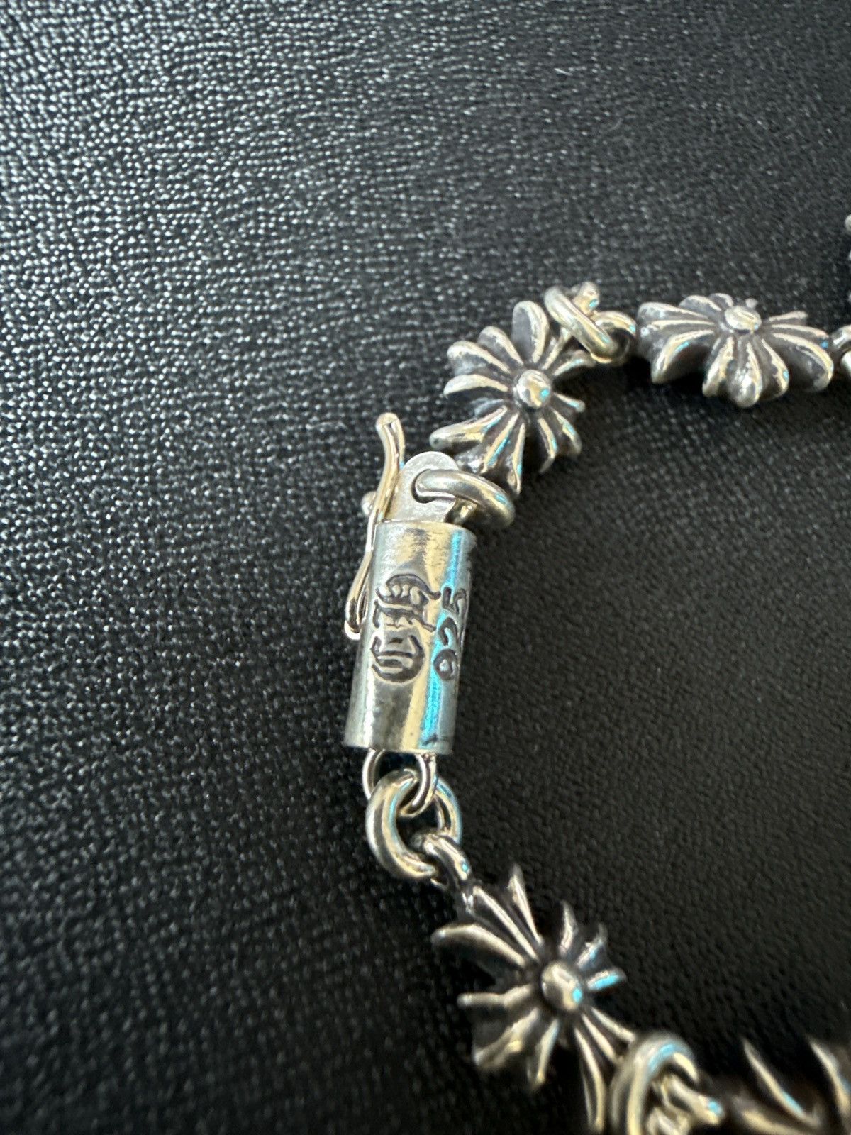 Chrome Hearts Chrome Hearts Tiny E Sliver Bracelet 11 links Size ONE SIZE - 3 Thumbnail
