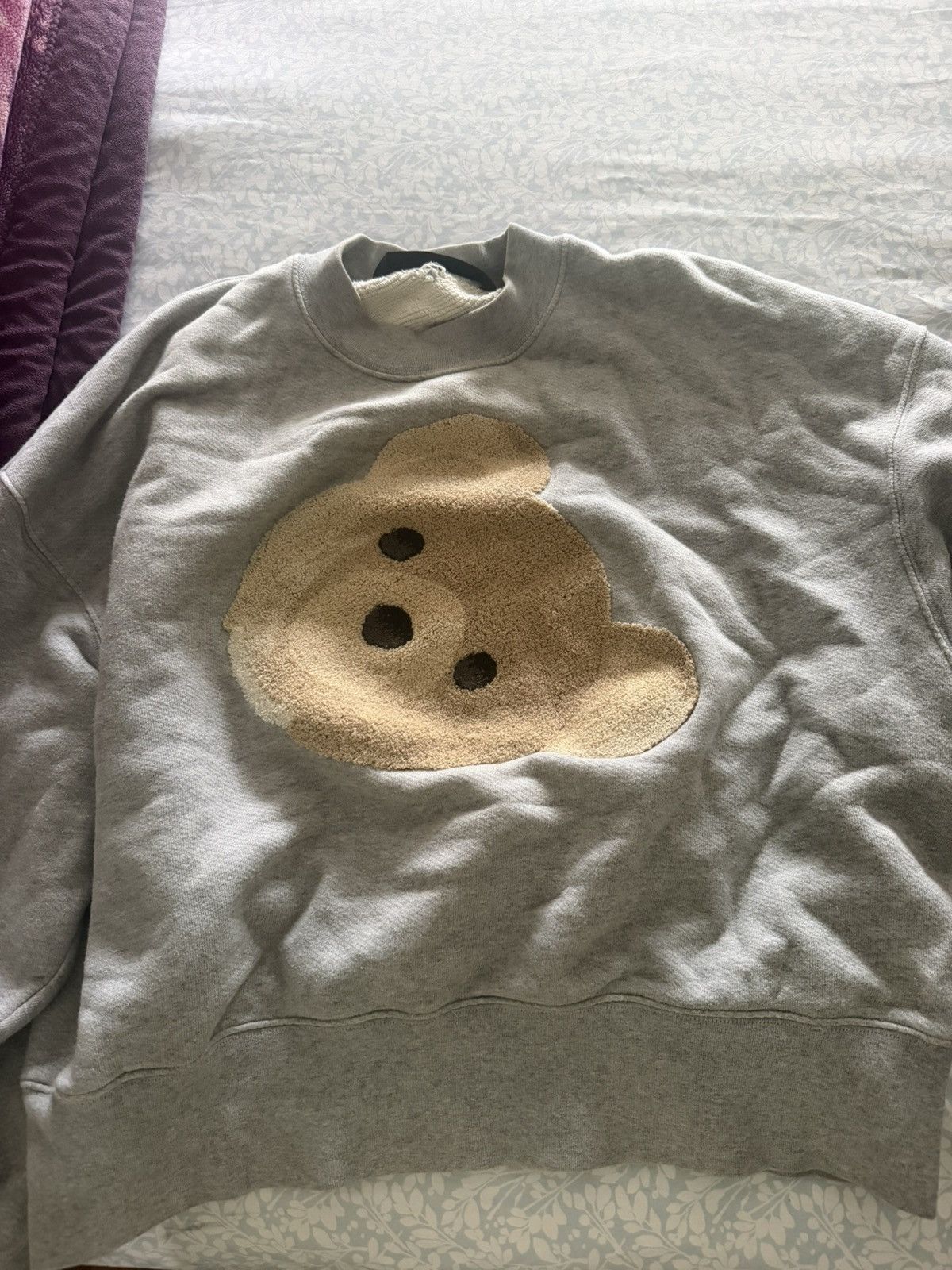 Palm Angels Palm Angels Teddy Bear Long Sleeve Sweatshirt Size US M / EU 48-50 / 2 - 1 Thumbnail