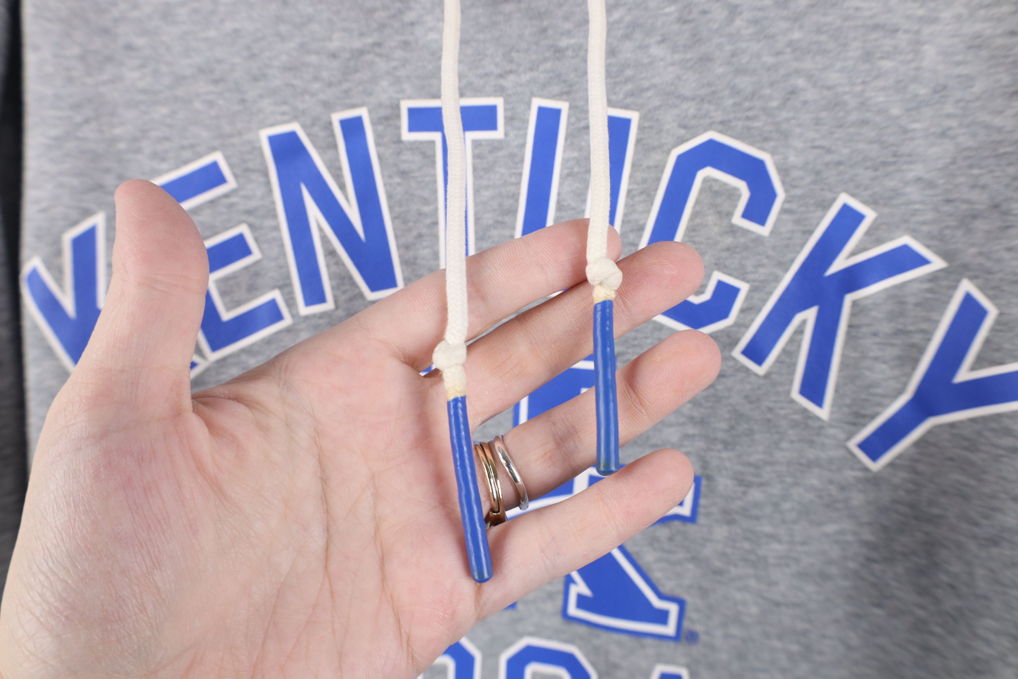 Nike Nike University of Kentucky Wildcats Hoodie Sweatshirt Gray Size US XL / EU 56 / 4 - 5 Thumbnail