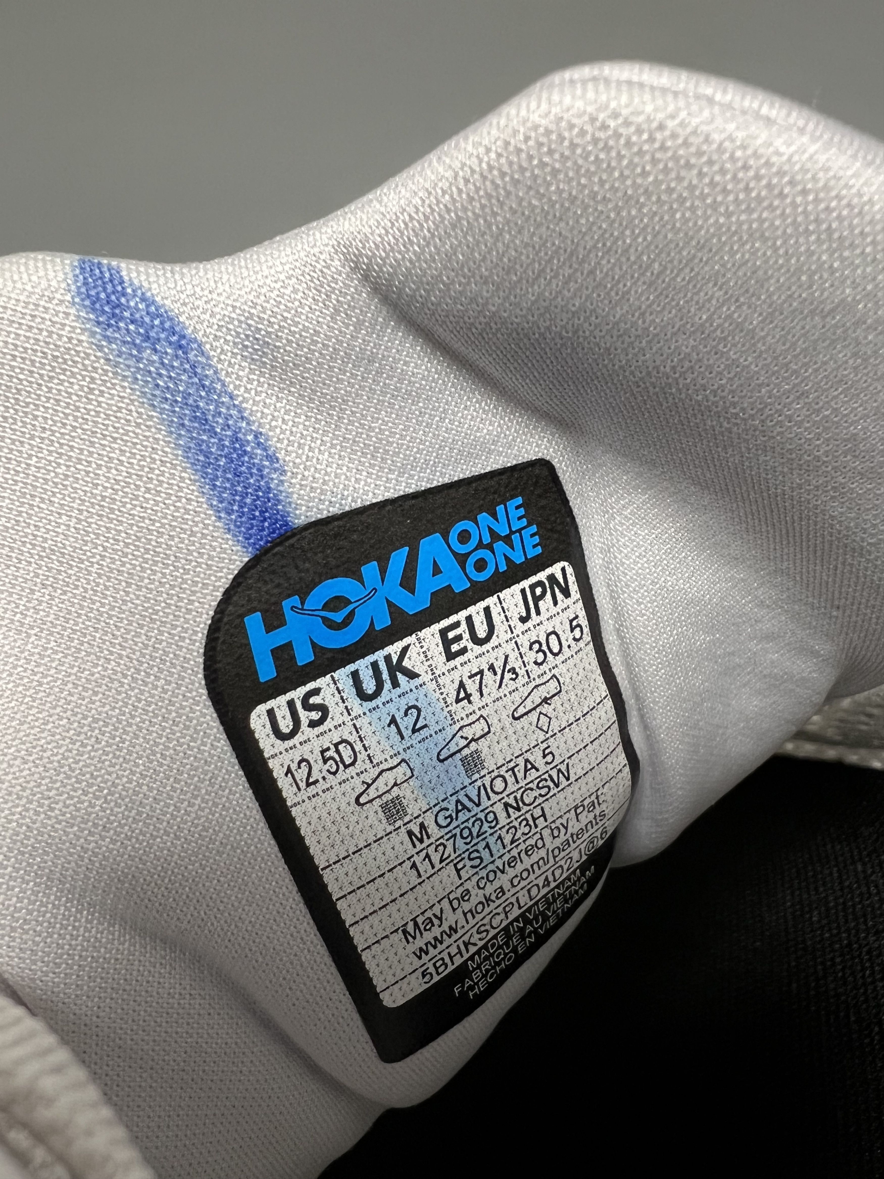 Hoka 12.5D Hoka One One Gaviota 5 Running Shoes Walking Gym Size US 12.5 / EU 45-46 - 18 Thumbnail