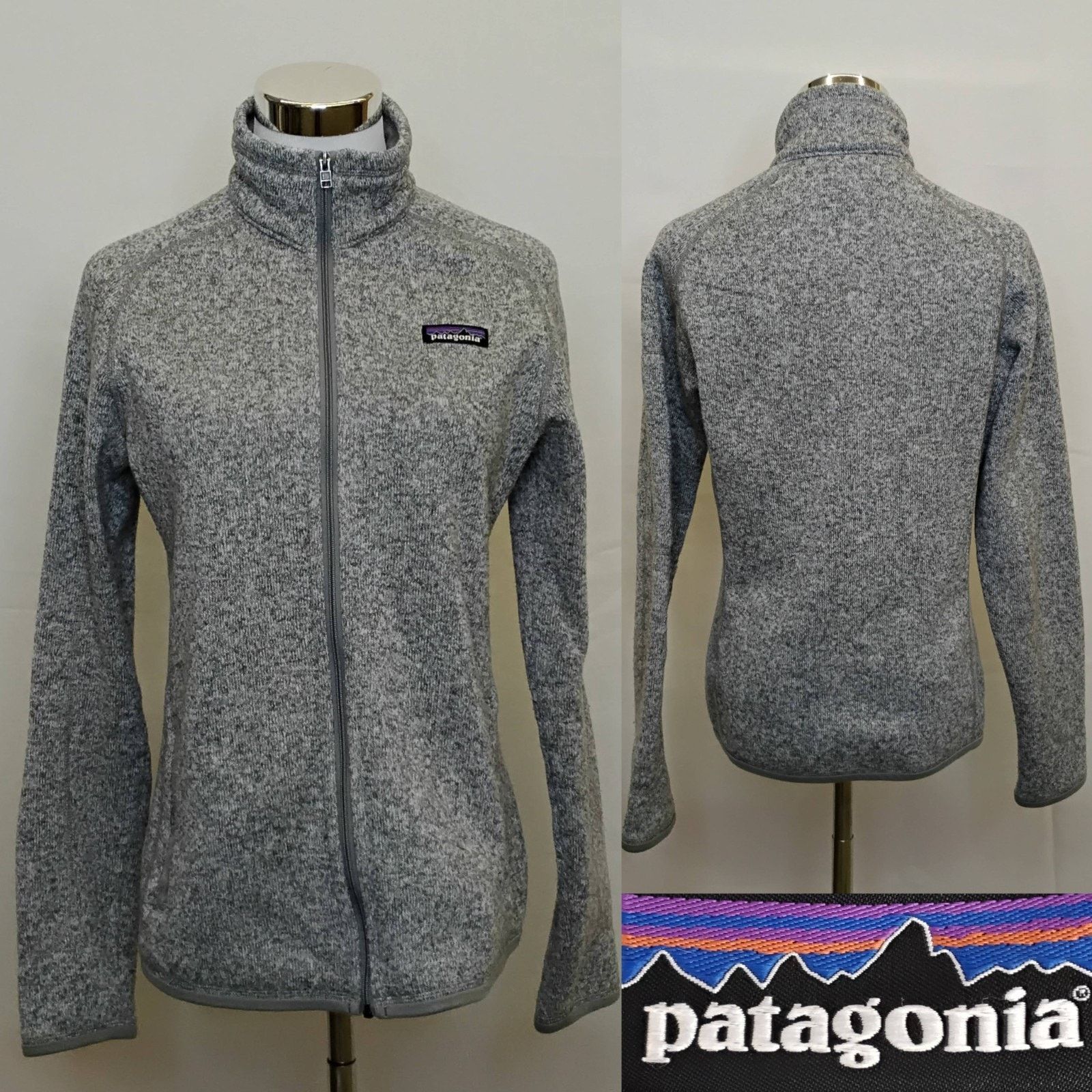 Patagonia Patagonia Better Sweater Women's M Gray Full Zip Midweight Size M / US 6-8 / IT 42-44 - 1 Thumbnail