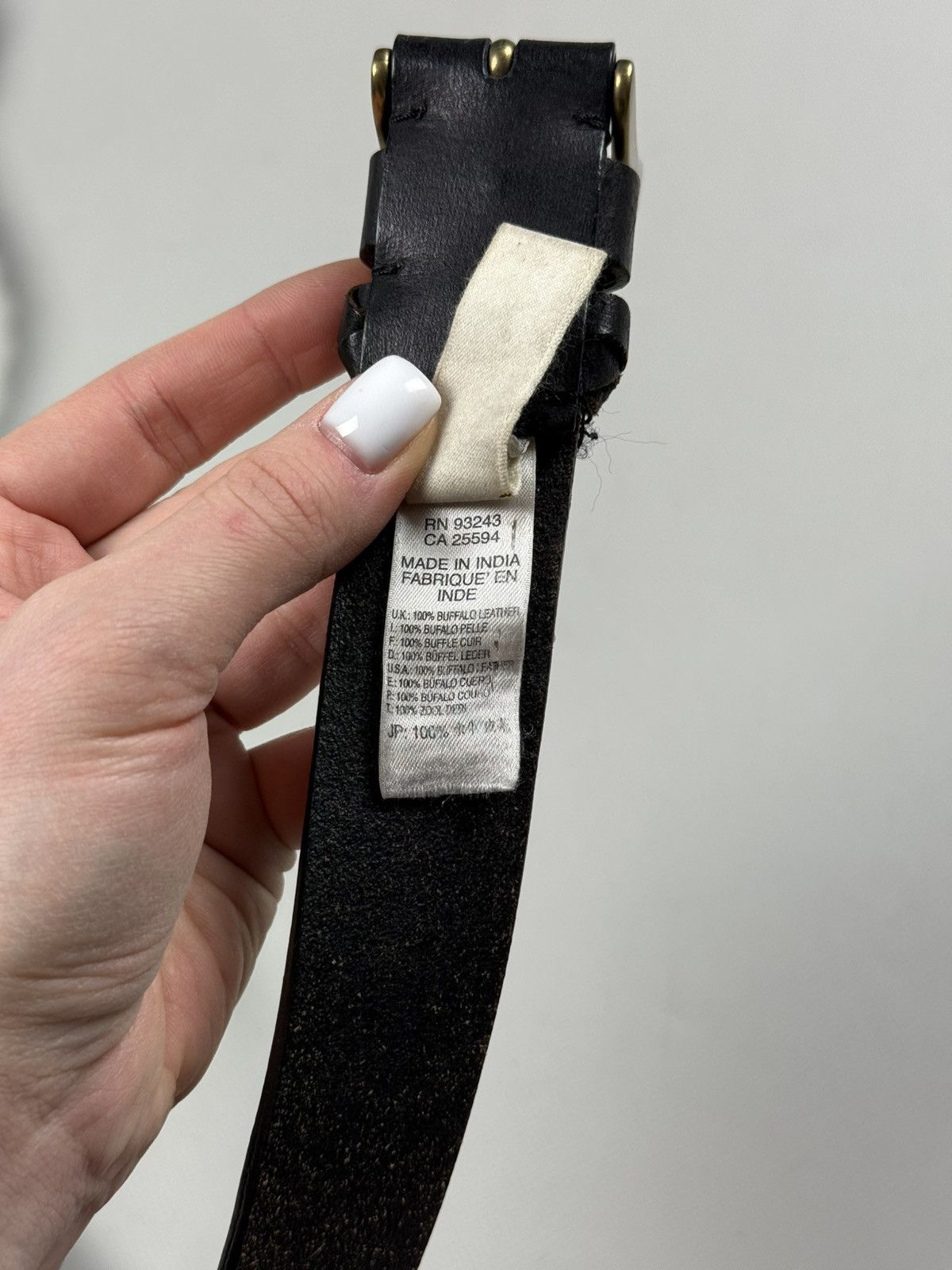 Diesel Diesel Vintage Leather Y2K Western Belt Size 95 Cm / 38 In Size 38 - 11 Thumbnail