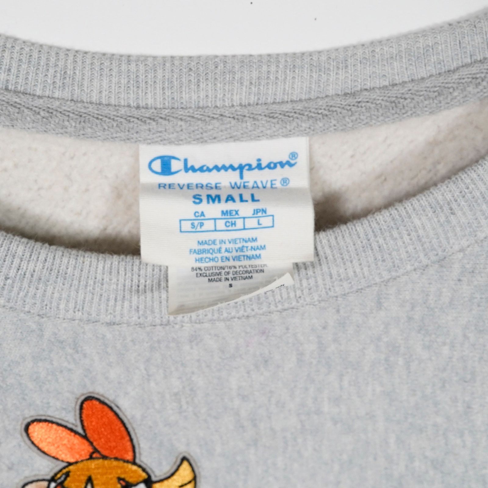 Champion Champion x The Powerpuff Girls Reverse Weave Sweatshirt Gray Size S / US 4 / IT 40 - 5 Thumbnail