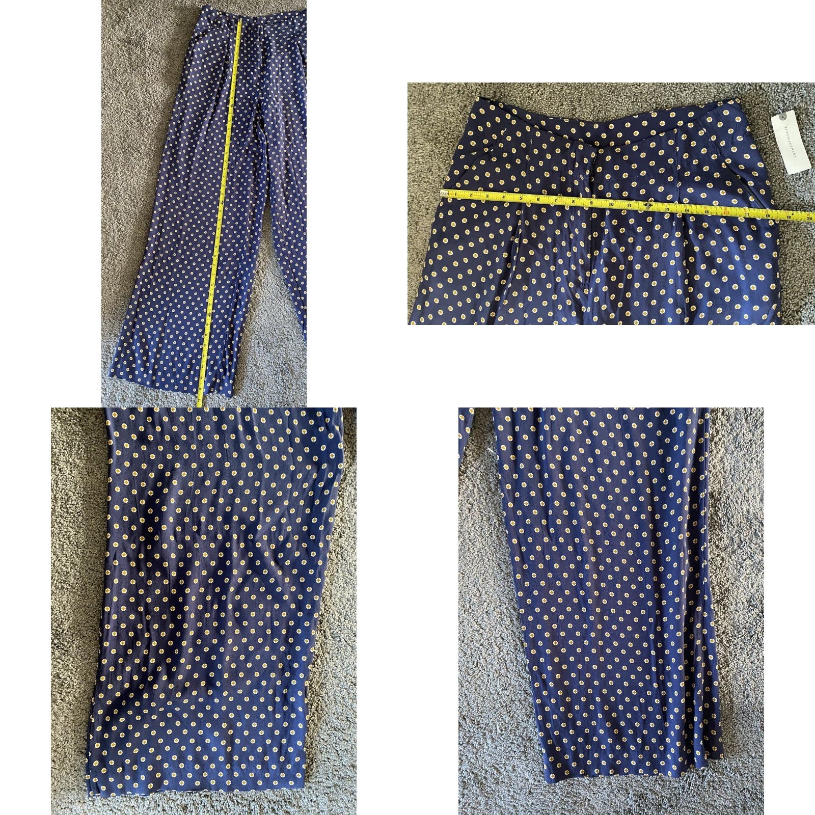 Anthropologie NWT New Feather Bone By Anthropologie Women’s Viscose Pants Size 8 MSRP 18 Size 30" / US 8 / IT 44 - 9 Thumbnail