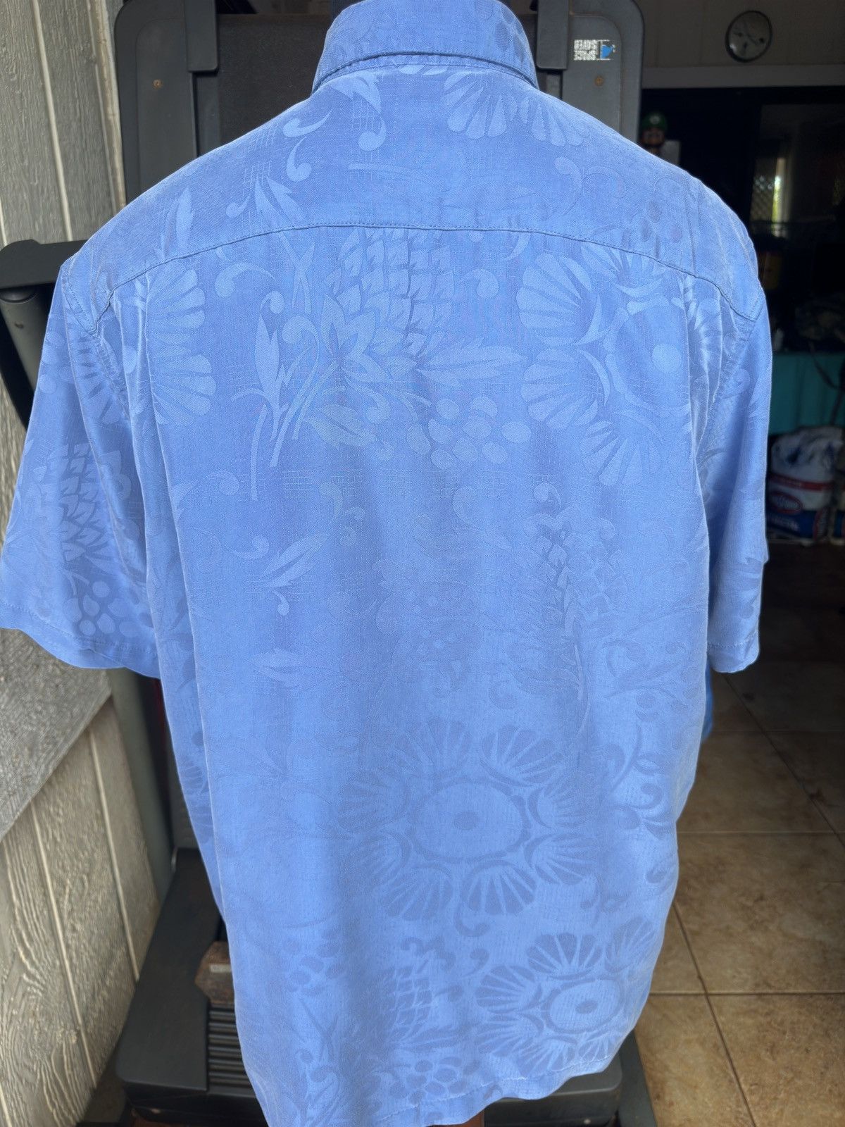 Other PreOwned Kahala Blue Hawaiian Print Full Button Men's Large Size US L / EU 52-54 / 3 - 2 Thumbnail