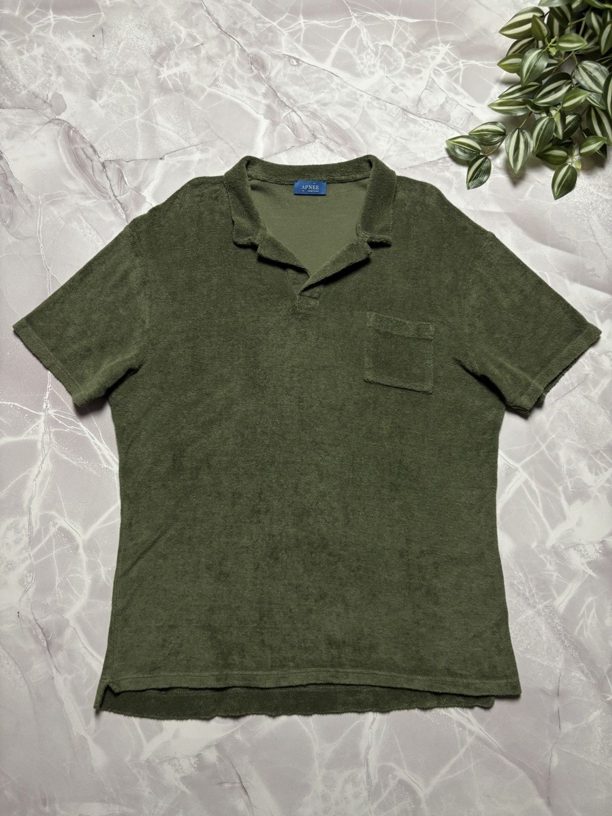 Other APNEE Terry Polo Shirt Made Portugal Luxury Resort Mens XXL Size US XXL / EU 58 / 5 - 1 Thumbnail