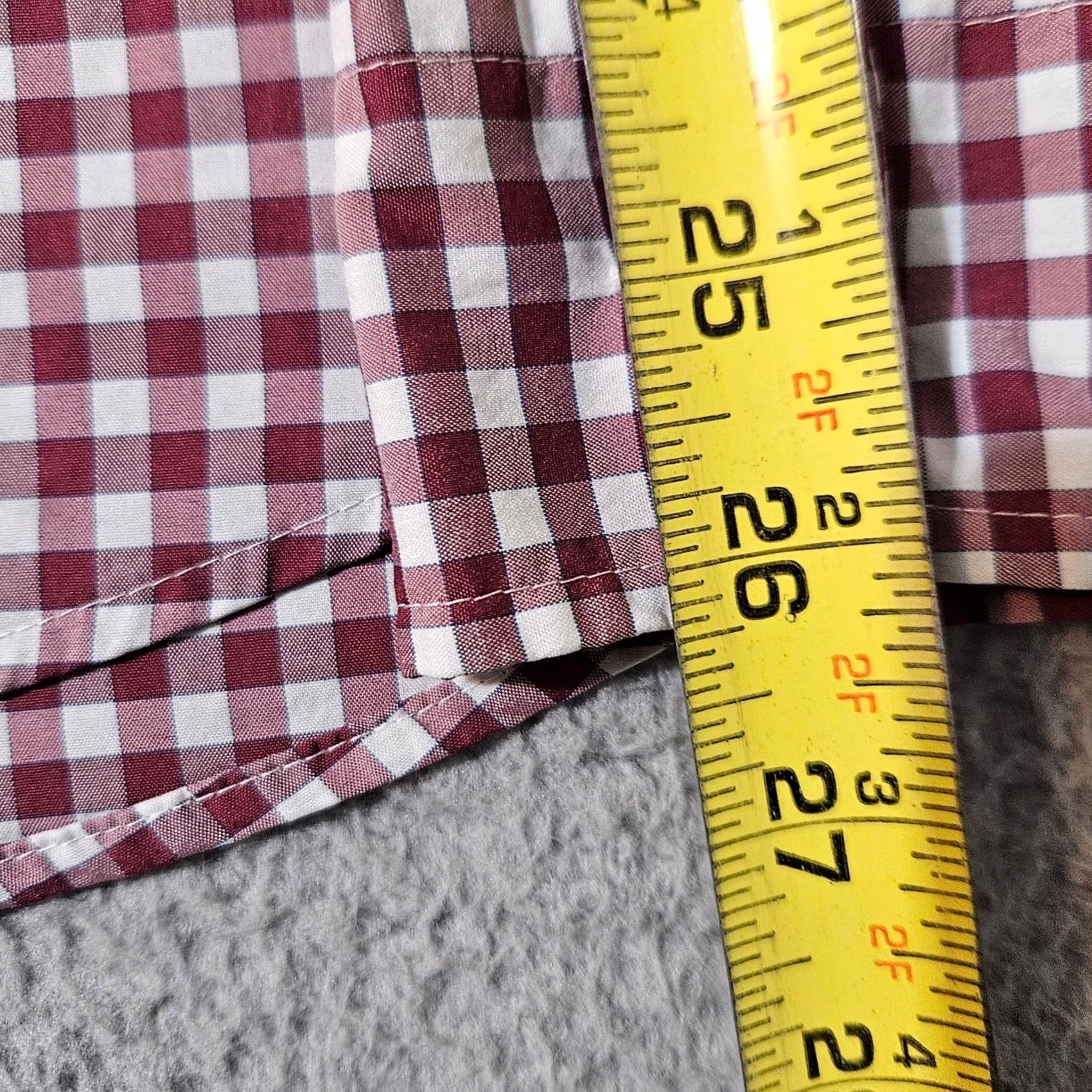 Vineyard Vines Vineyard Vines Mens XL Red Plaid Performance Stretch Classic Fit Whale Shirt Long Sleeve Size US XL / EU 56 / 4 - 7 Thumbnail
