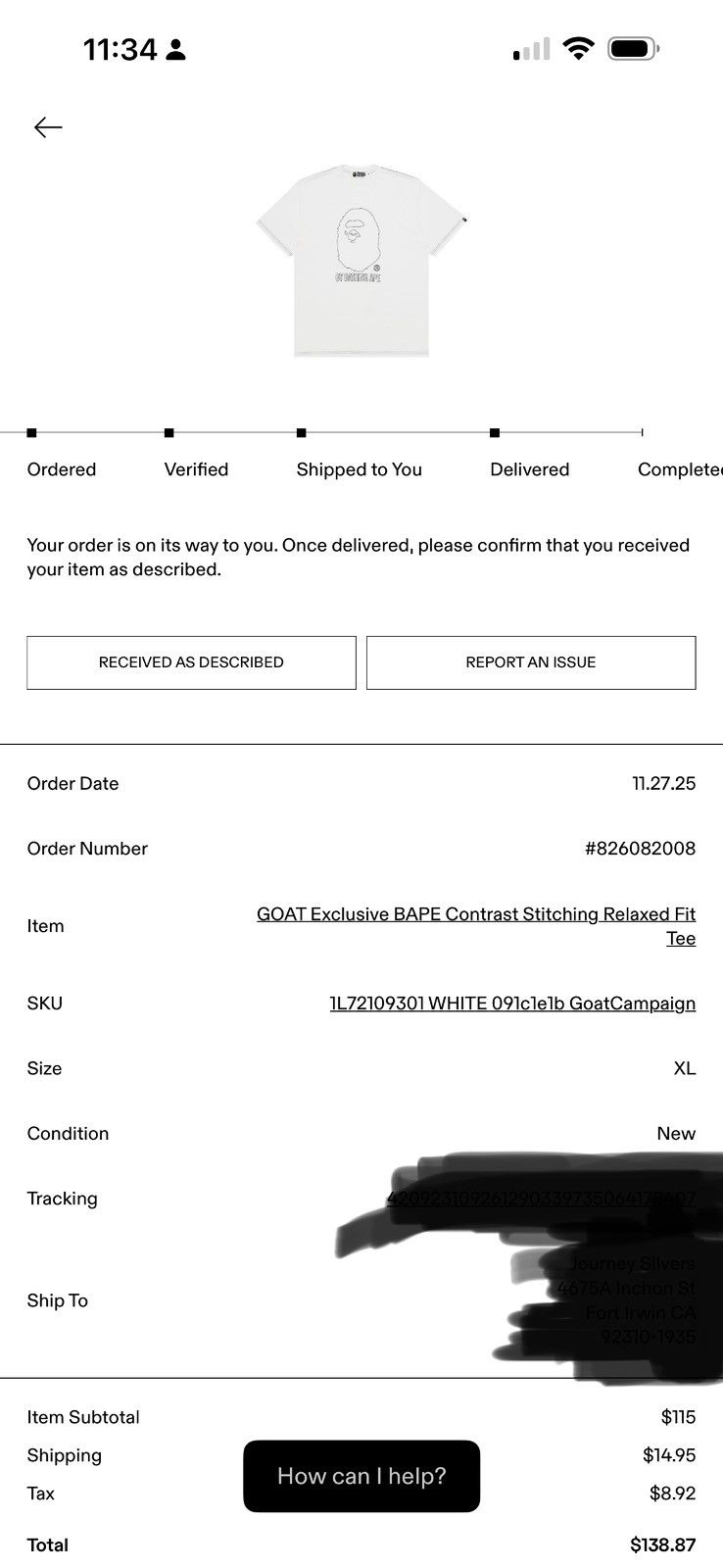 Bape GOAT Exclusive BAPE Contrast Stitching Tee Size US XL / EU 56 / 4 - 6 Thumbnail