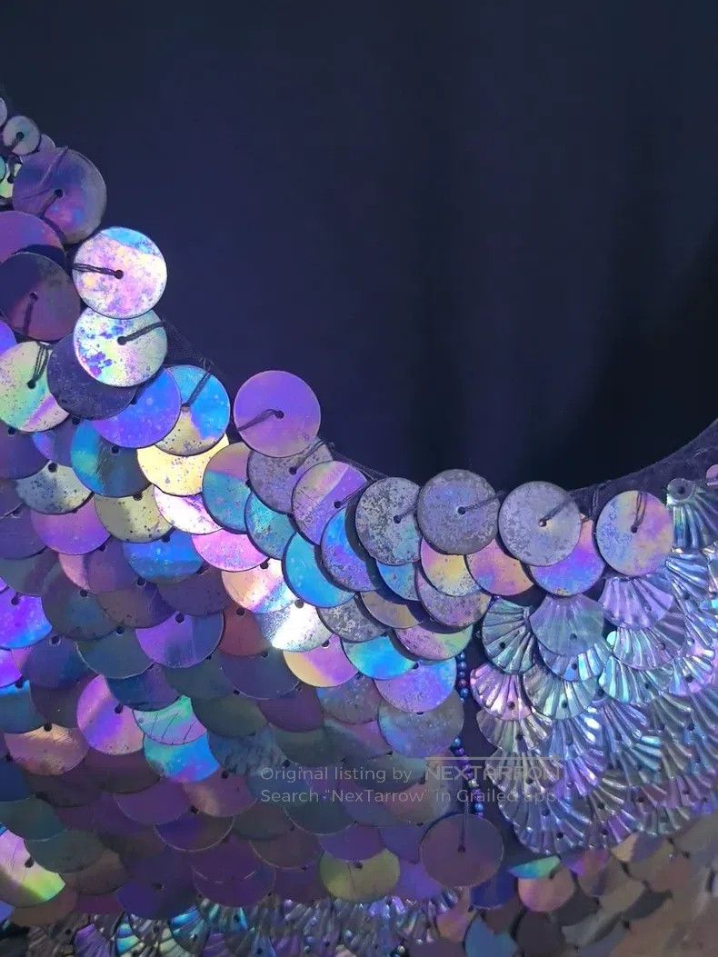 Dries Van Noten Dries Van Noten Runway-Exclusive Dragon-Patterned Sequin S Size M / US 6-8 / IT 42-44 - 5 Thumbnail