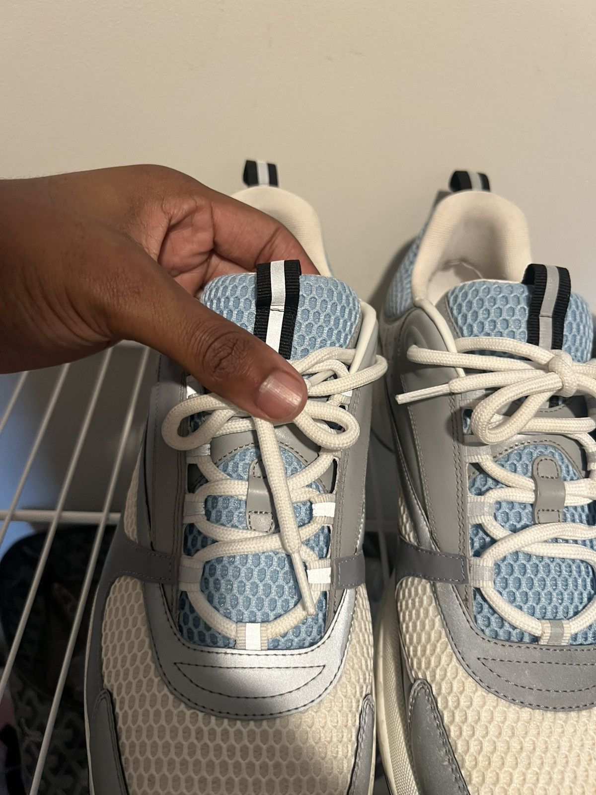 Dior Dior B22 white sky blue Size US 14 / EU 47 - 17 Thumbnail