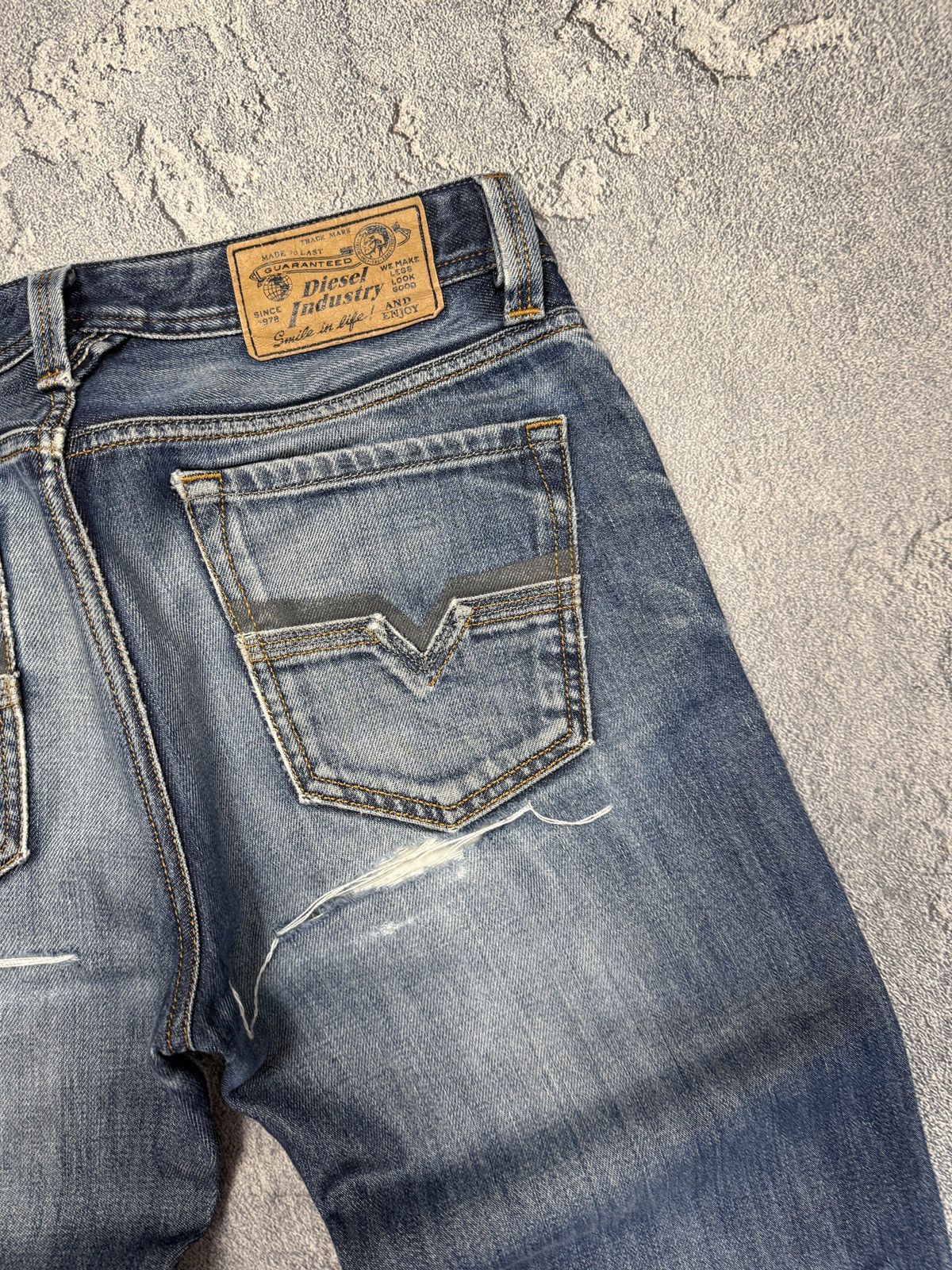 Other Vintage Diesel Avant Garde Jeans Denim Pants Size US 30 / EU 46 - 12 Thumbnail