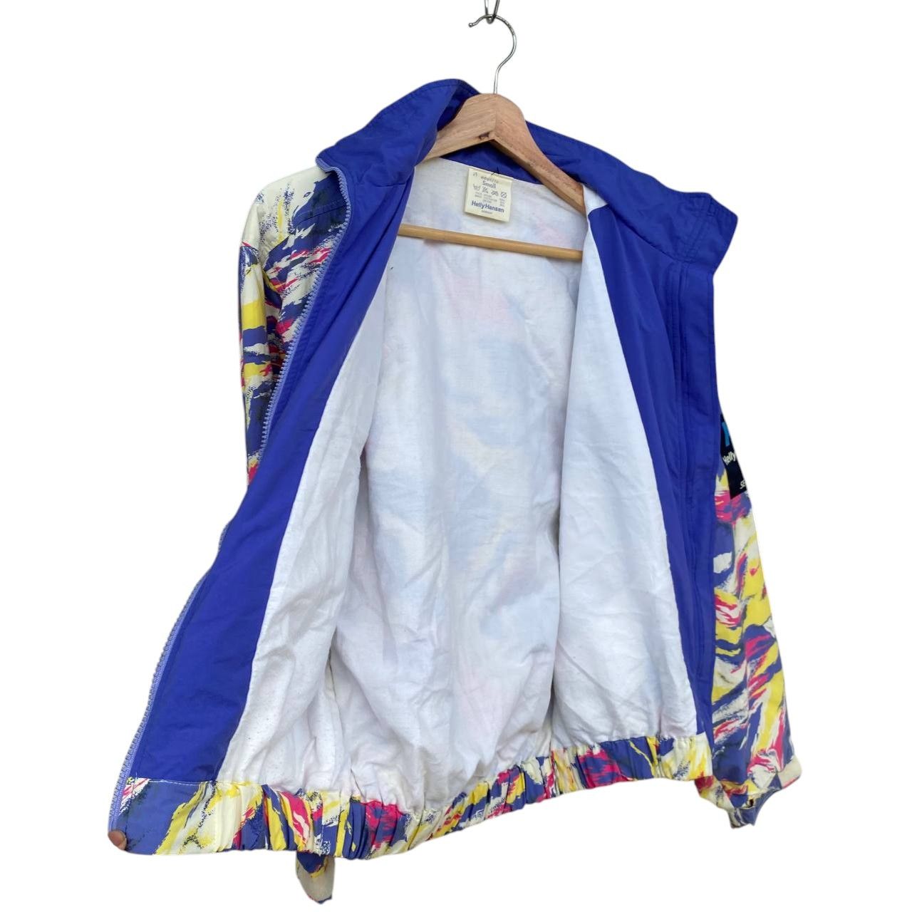 Helly Hansen Vintage 90s Helly Hansen Neon Brushstroke"Sea Life"Abstract Size US S / EU 44-46 / 1 - 12 Thumbnail