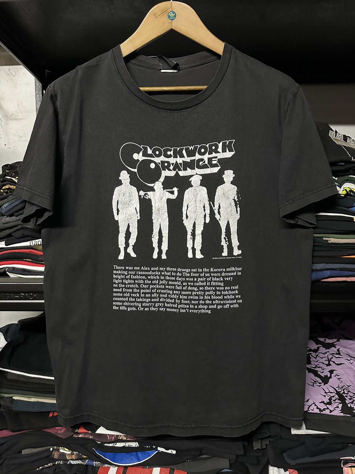 Vintage Vintage Movie Clockwork Orange Promo Faded Tee Size US L / EU 52-54 / 3 - 1 Thumbnail