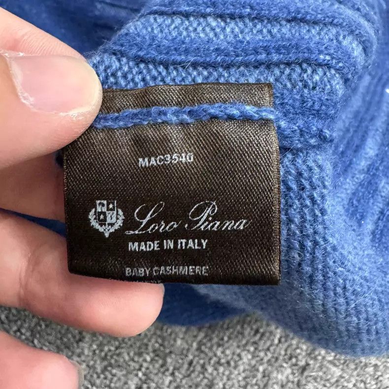 Loro Piana Loro Piana BABY CASHMERE Cashmere Knit Top Size US XXL / EU 58 / 5 - 4 Thumbnail
