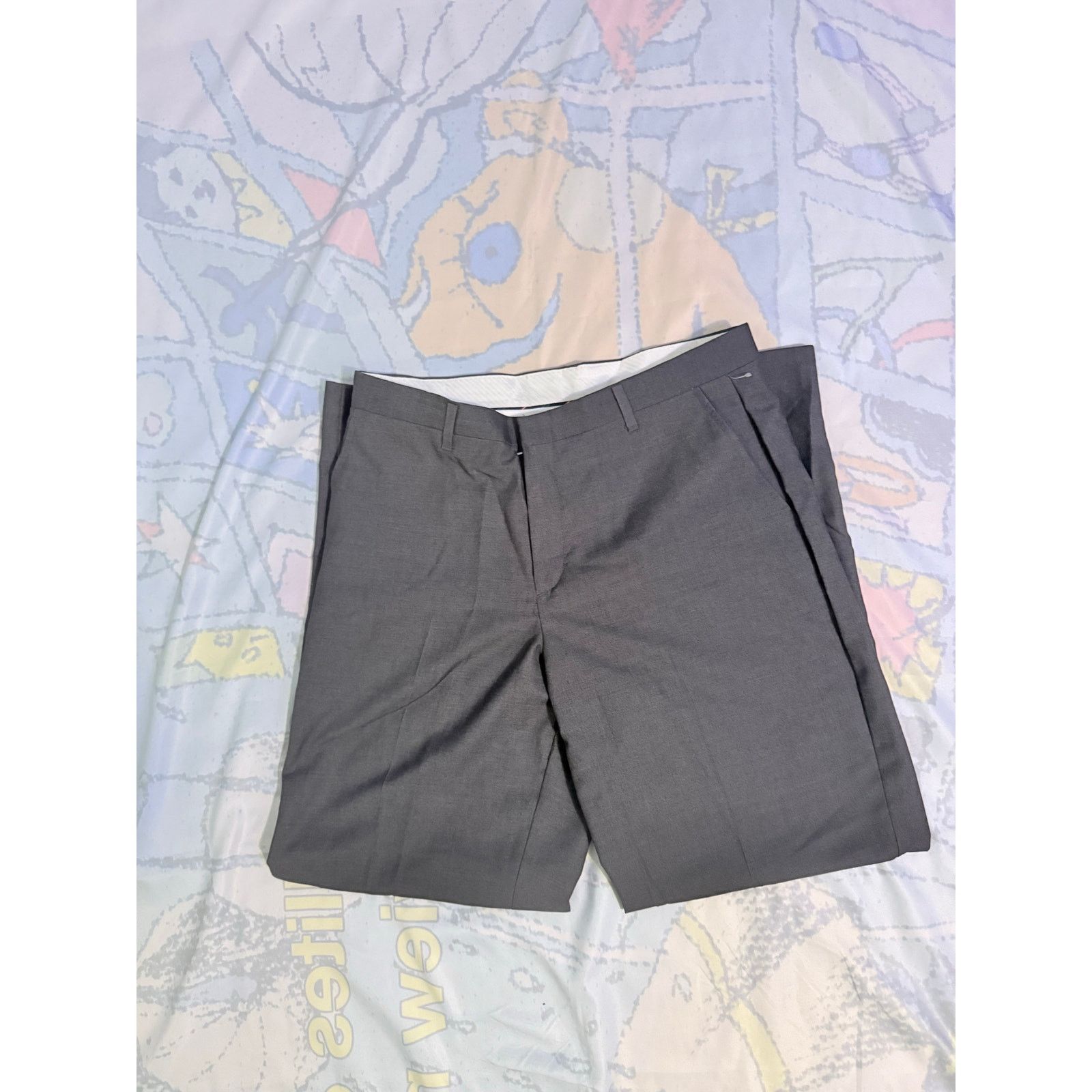 Chaps Chaps Gray Dress Pants - Classic Style & Comfortable Fit Size US 26 / EU 42 - 1 Thumbnail