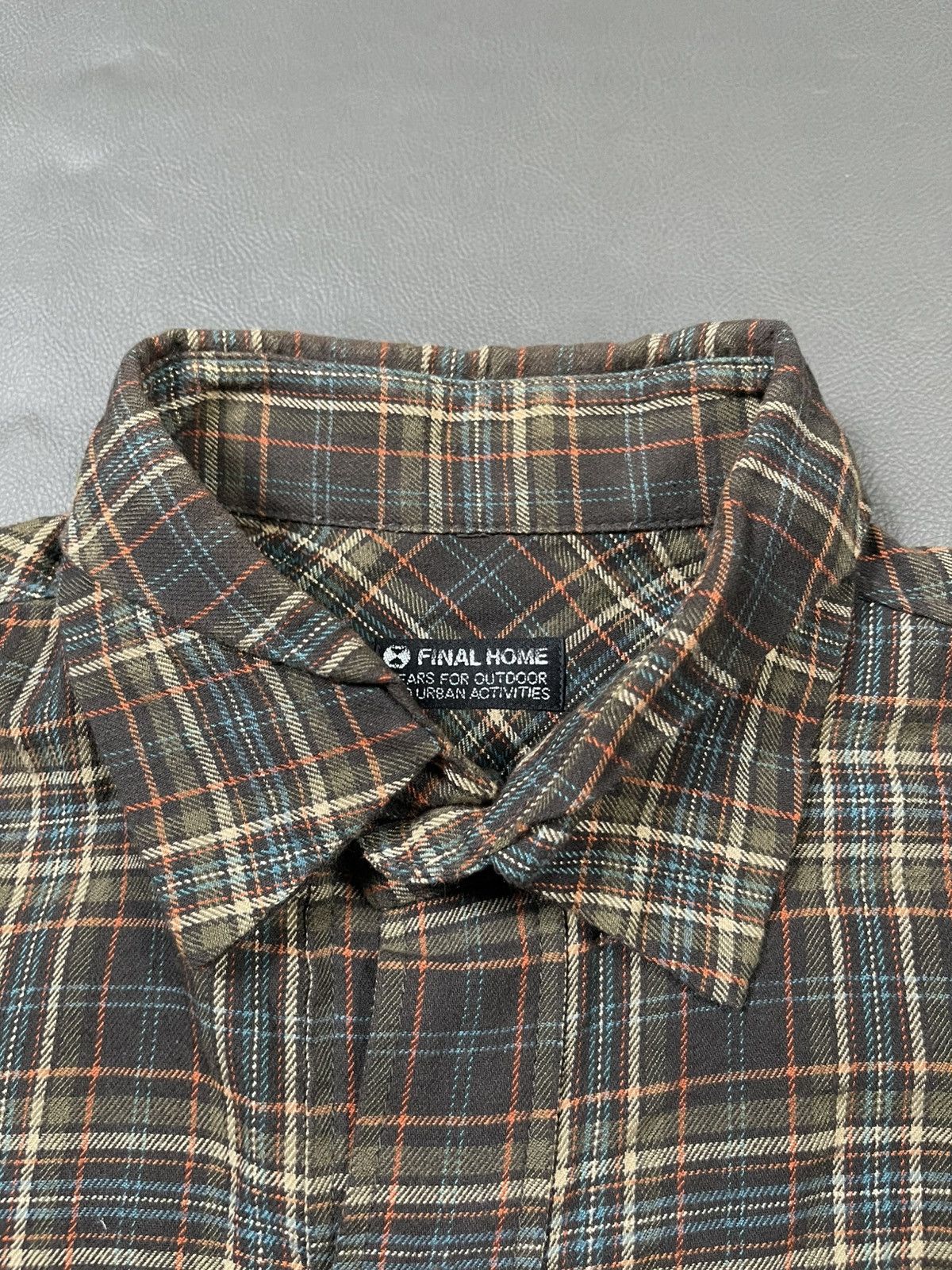 Final Home Final Home plaid flannel shirt Size US L / EU 52-54 / 3 - 7 Thumbnail